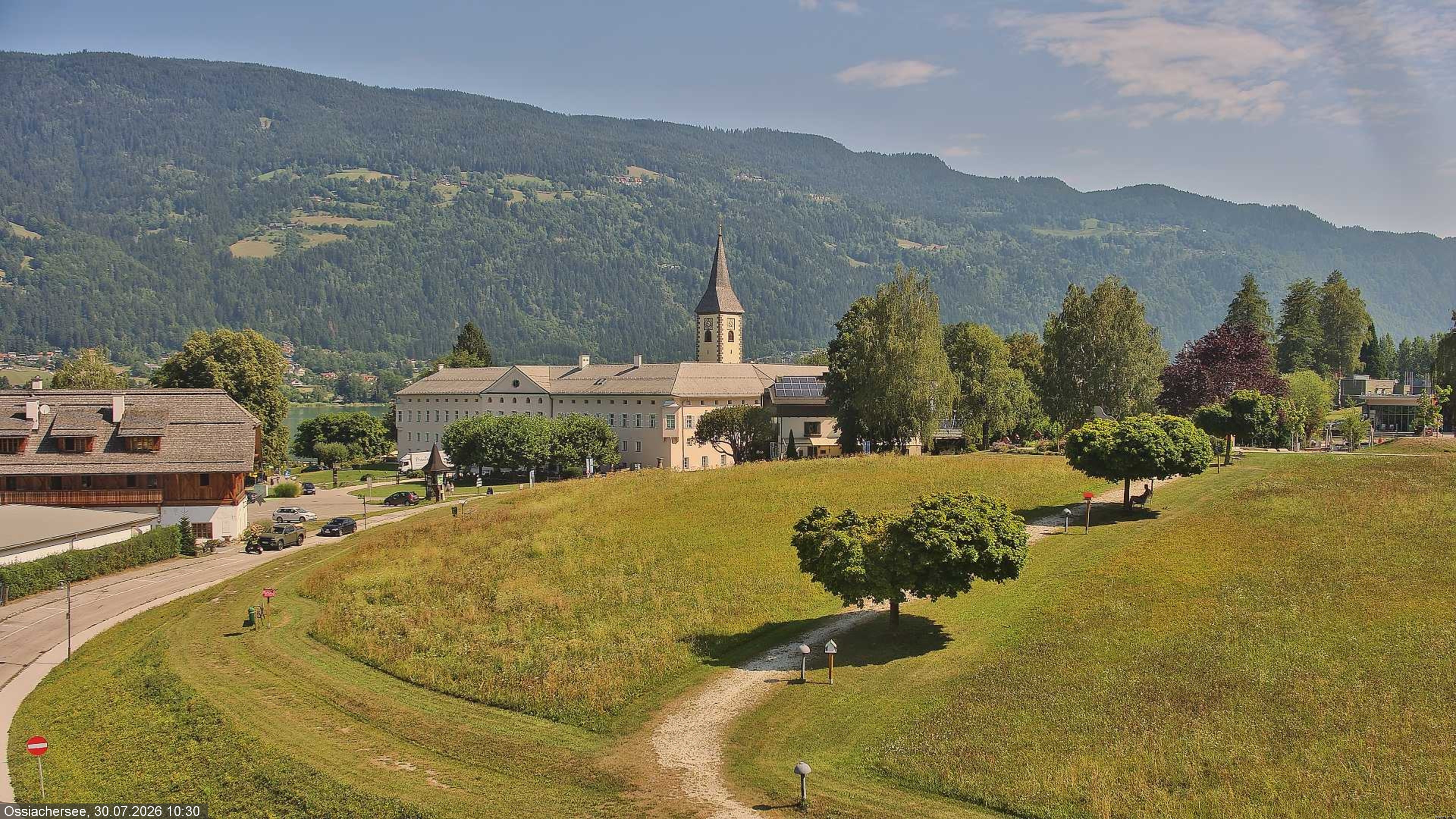 Archiv Foto Webcam Stift Ossiach (Kärnten)