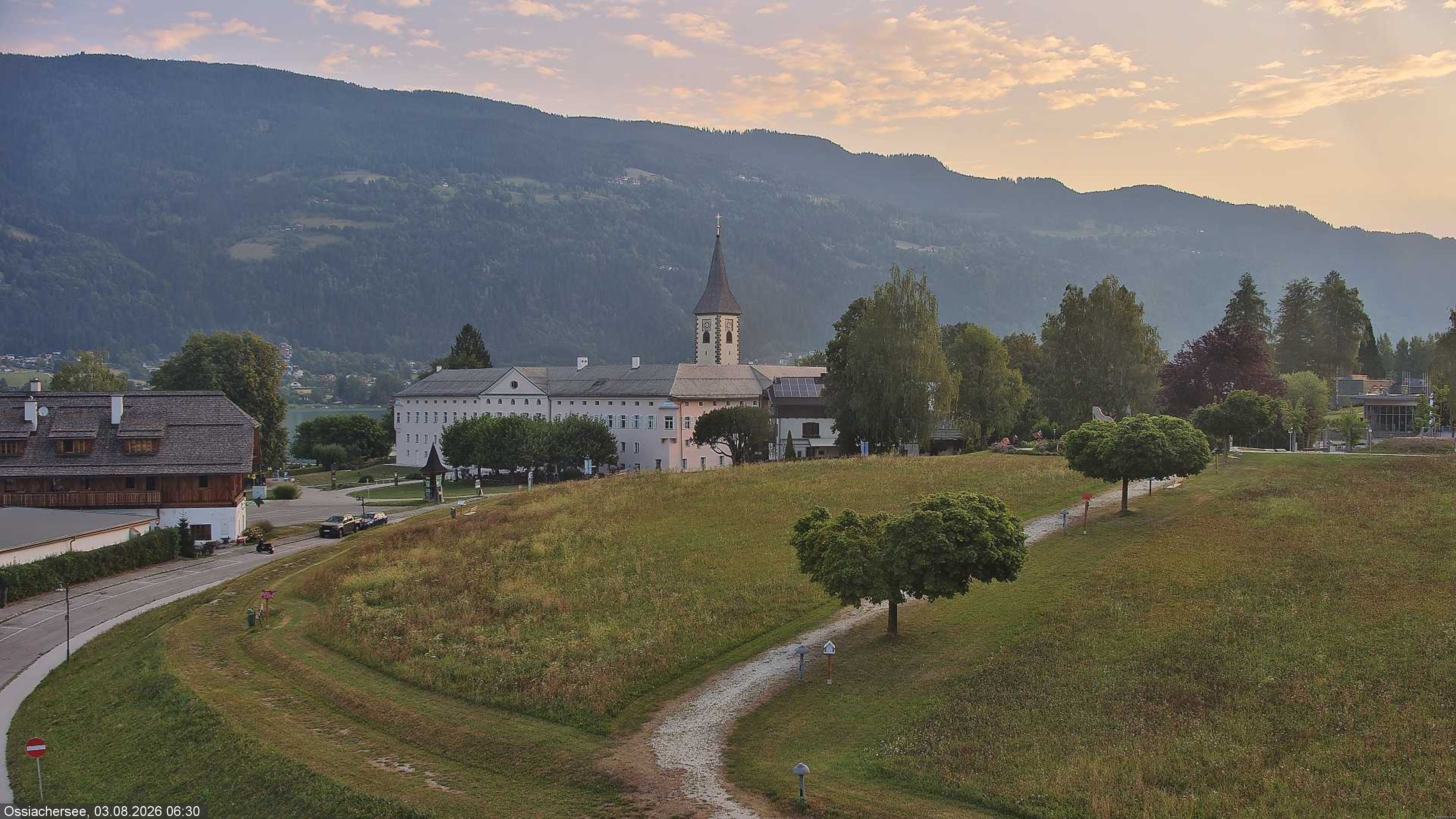 Archiv Foto Webcam Stift Ossiach (Kärnten)