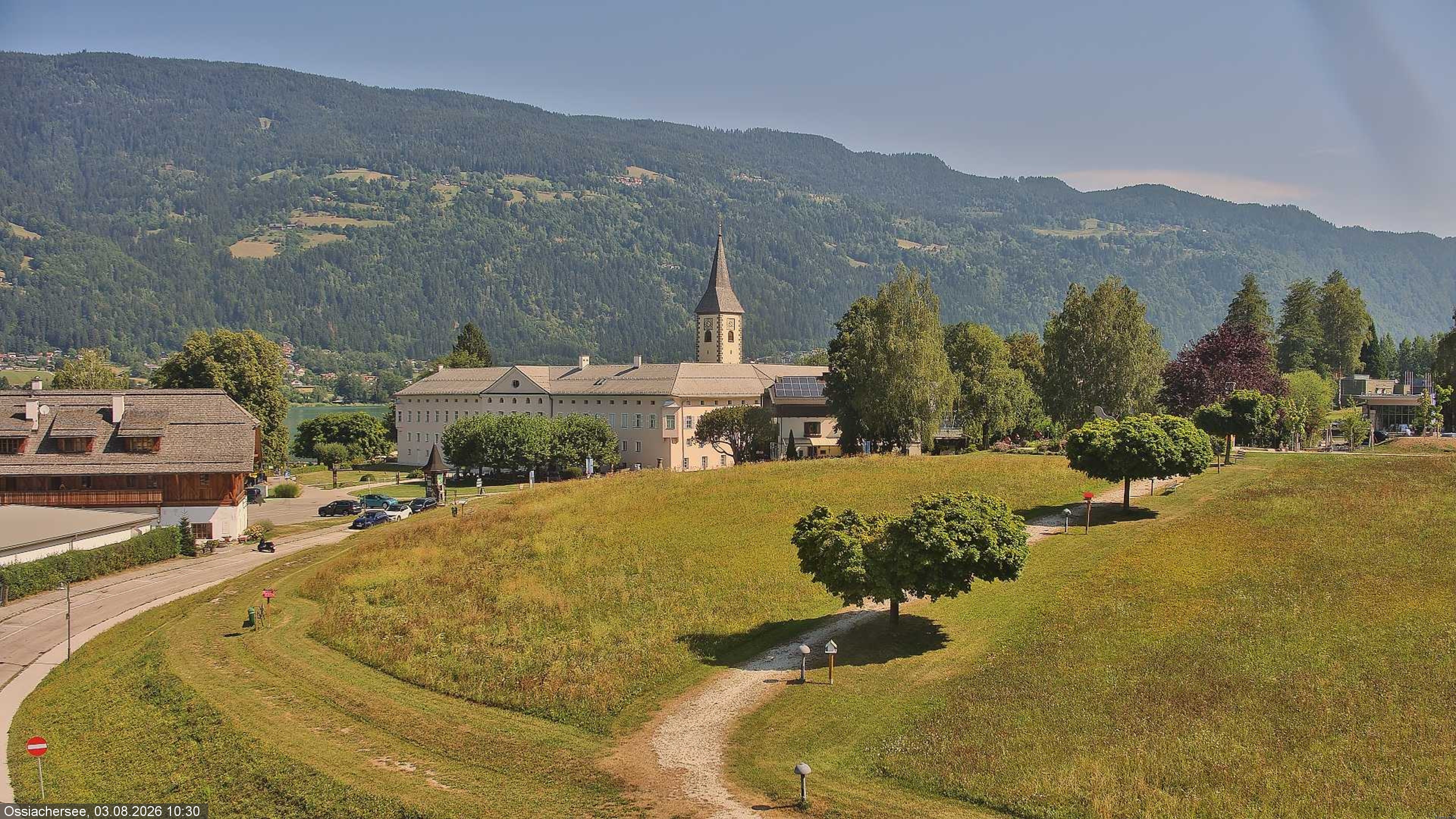 Archiv Foto Webcam Stift Ossiach (Kärnten)