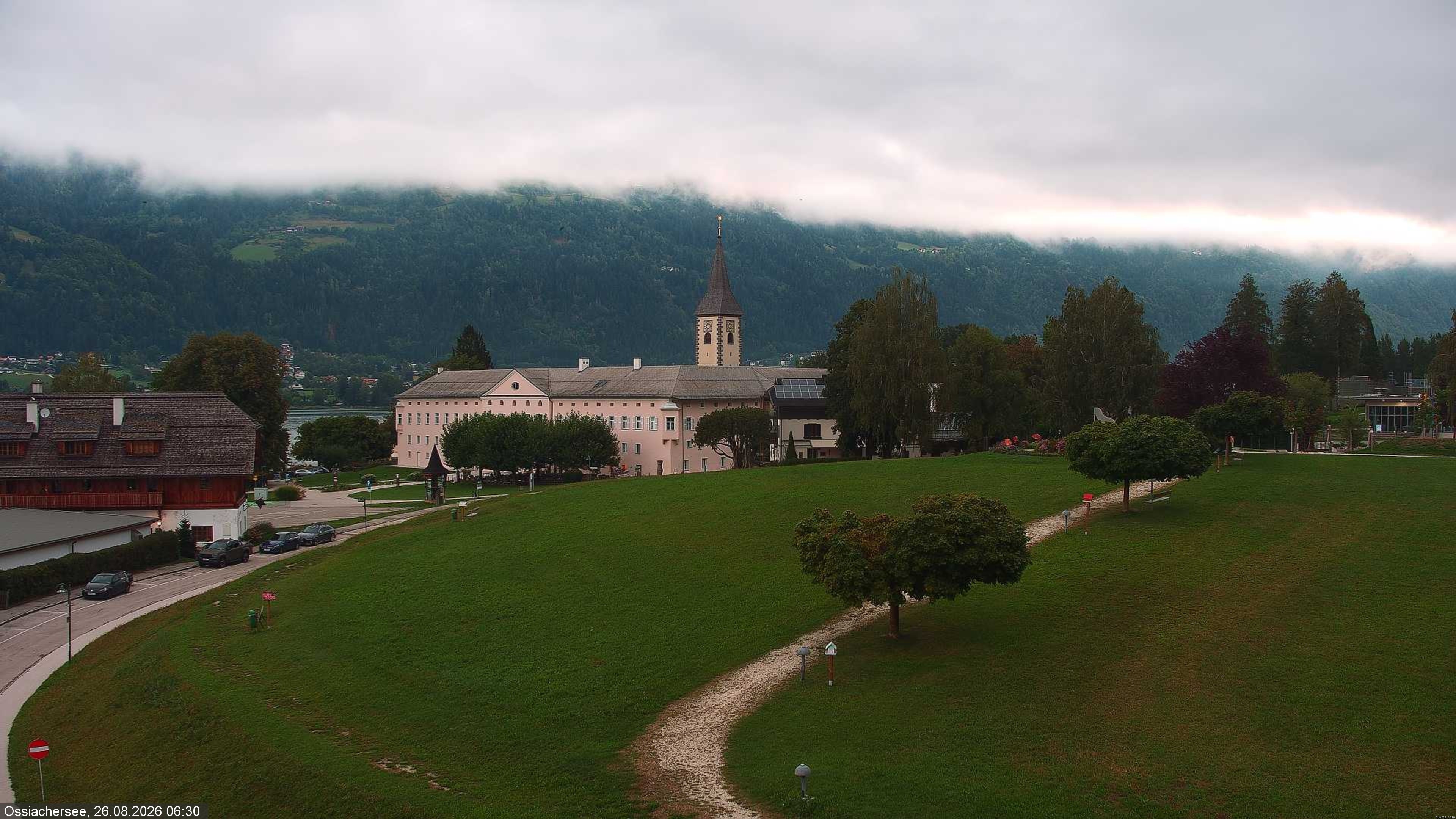 Archived image Webcam Monastery Ossiach (Carinthia)