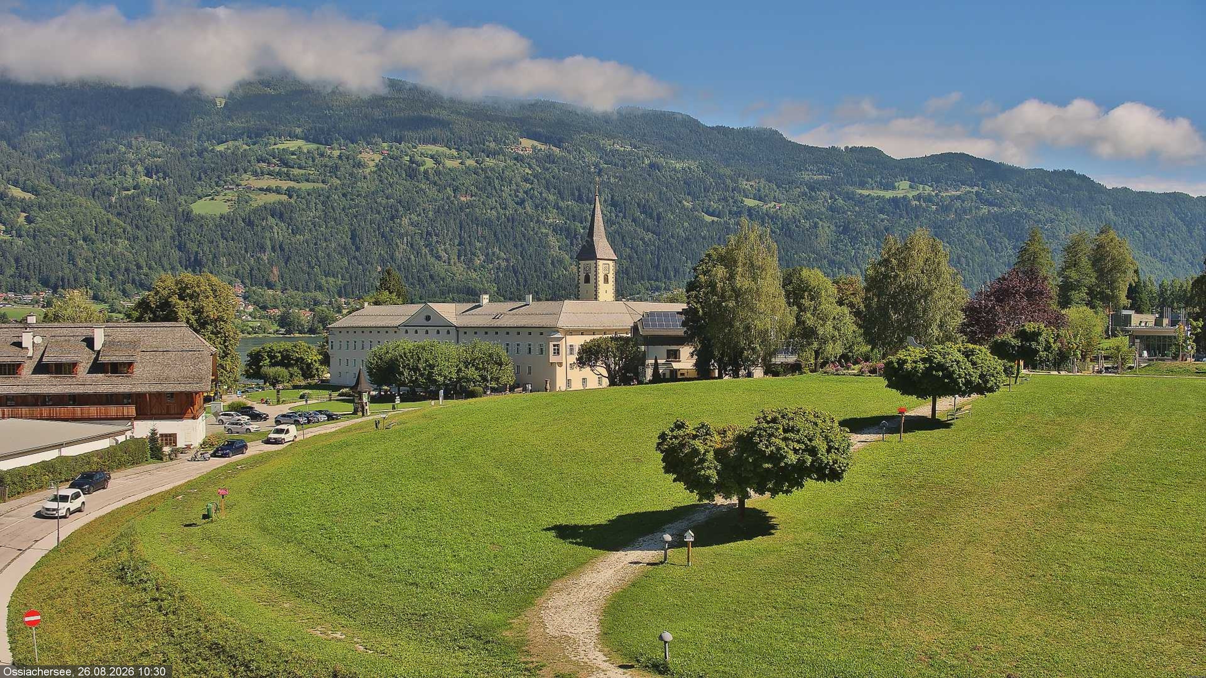 Archived image Webcam Monastery Ossiach (Carinthia)