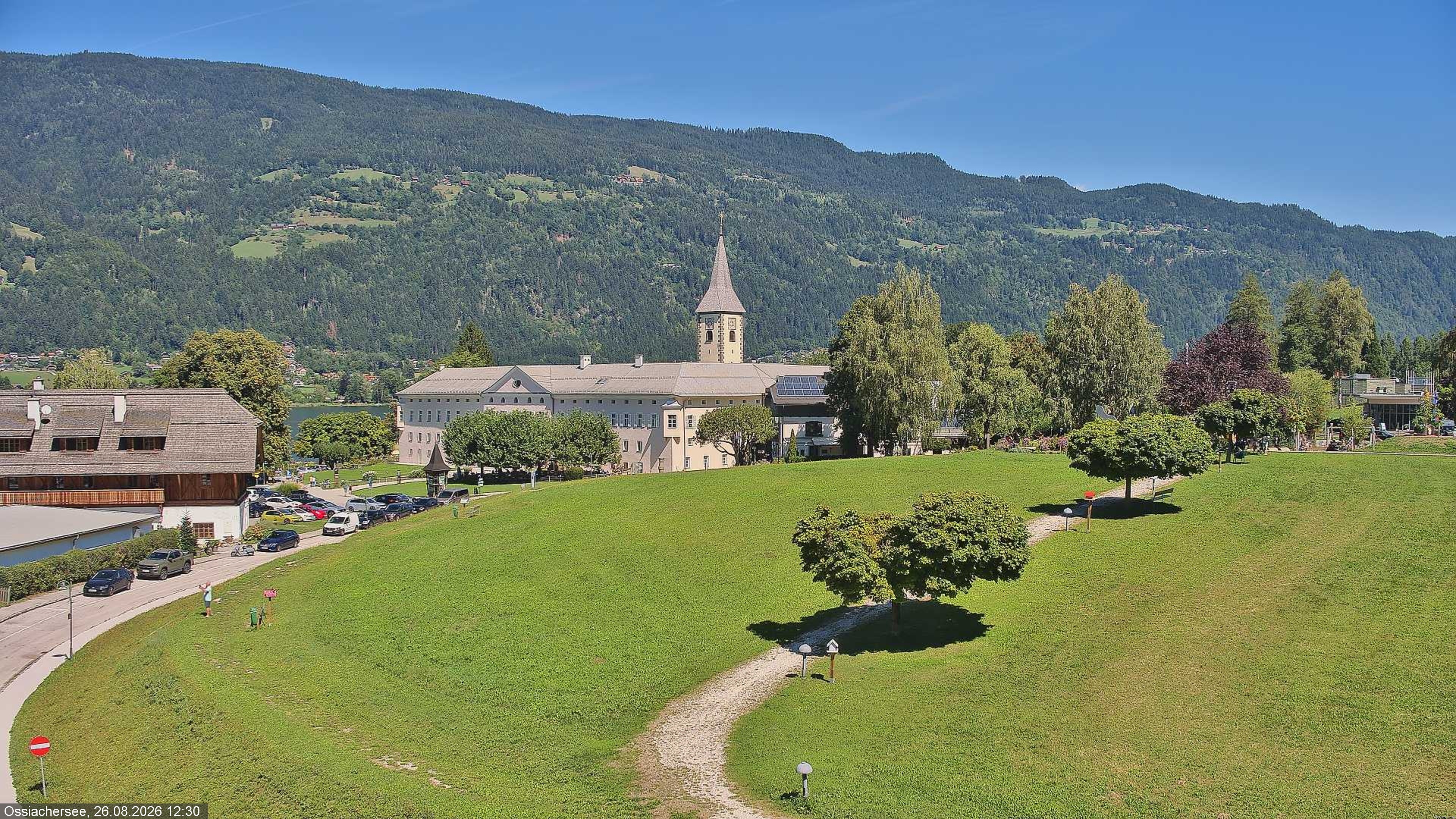 Archived image Webcam Monastery Ossiach (Carinthia)