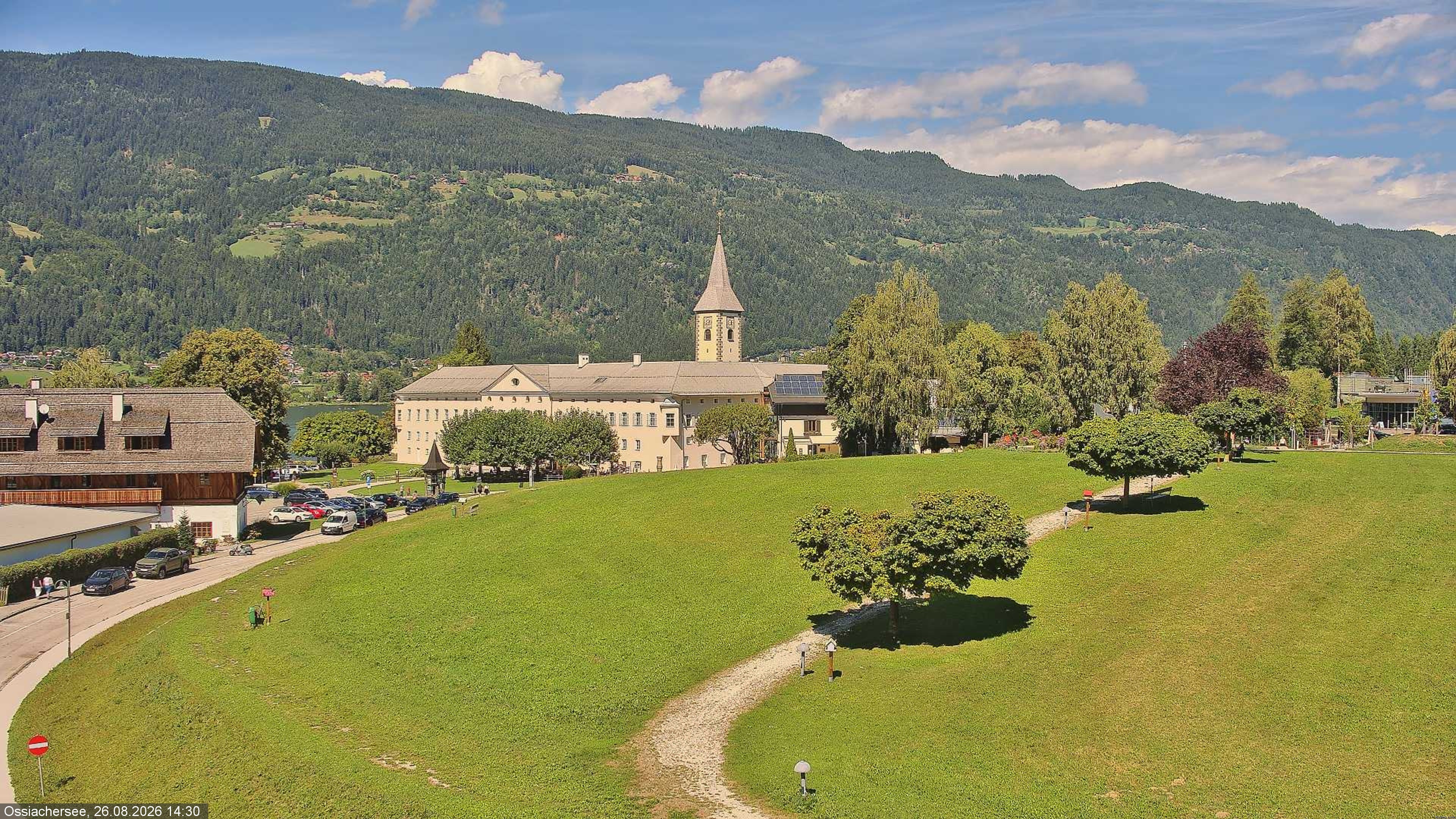 Archived image Webcam Monastery Ossiach (Carinthia)