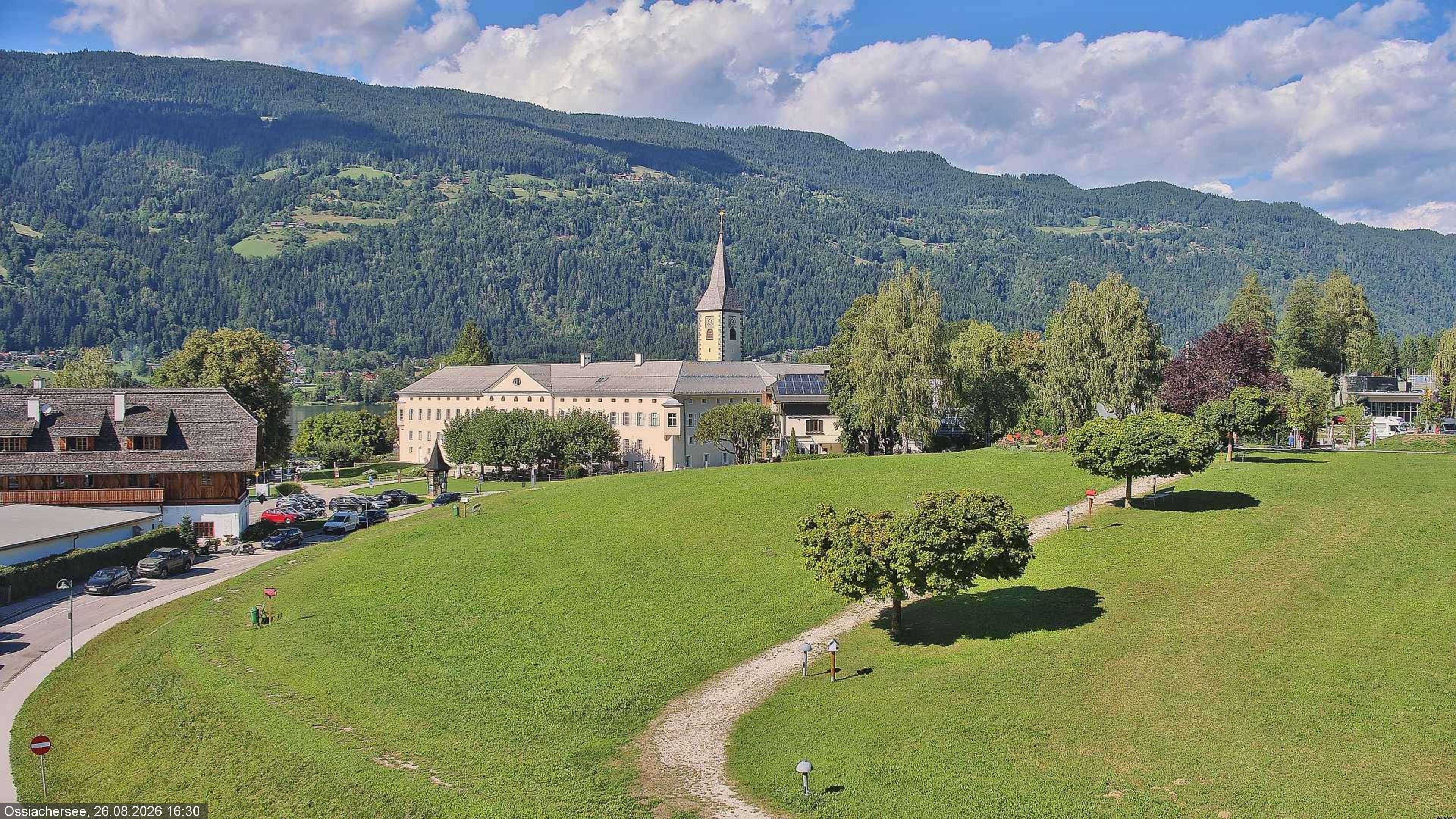 Archived image Webcam Monastery Ossiach (Carinthia)