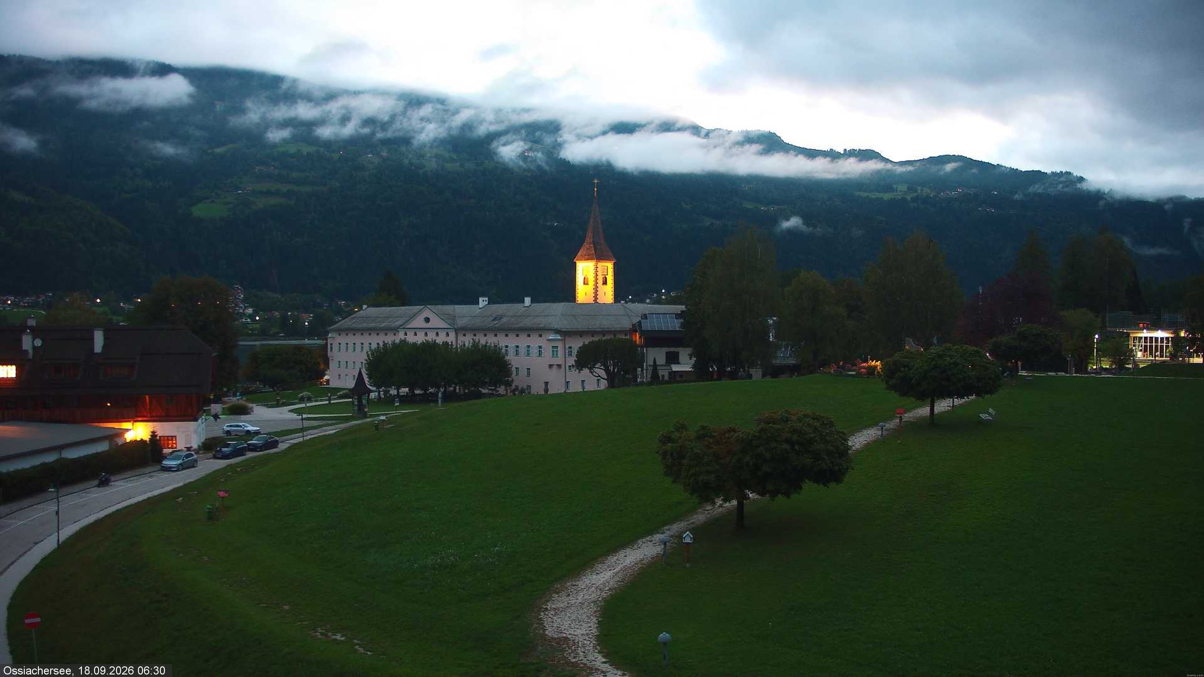 Archiv Foto Webcam Stift Ossiach (Kärnten)
