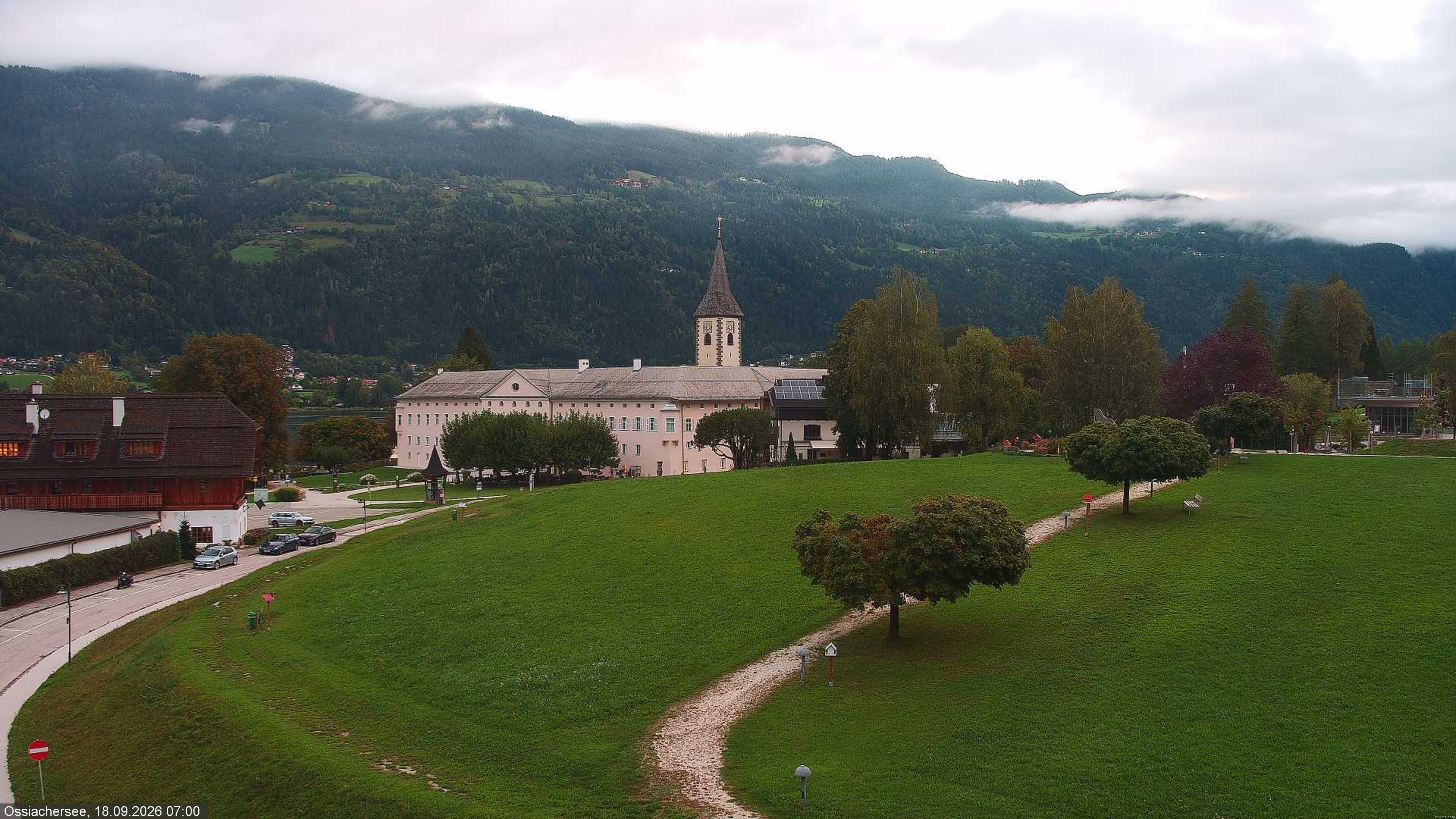 Archiv Foto Webcam Stift Ossiach (Kärnten)