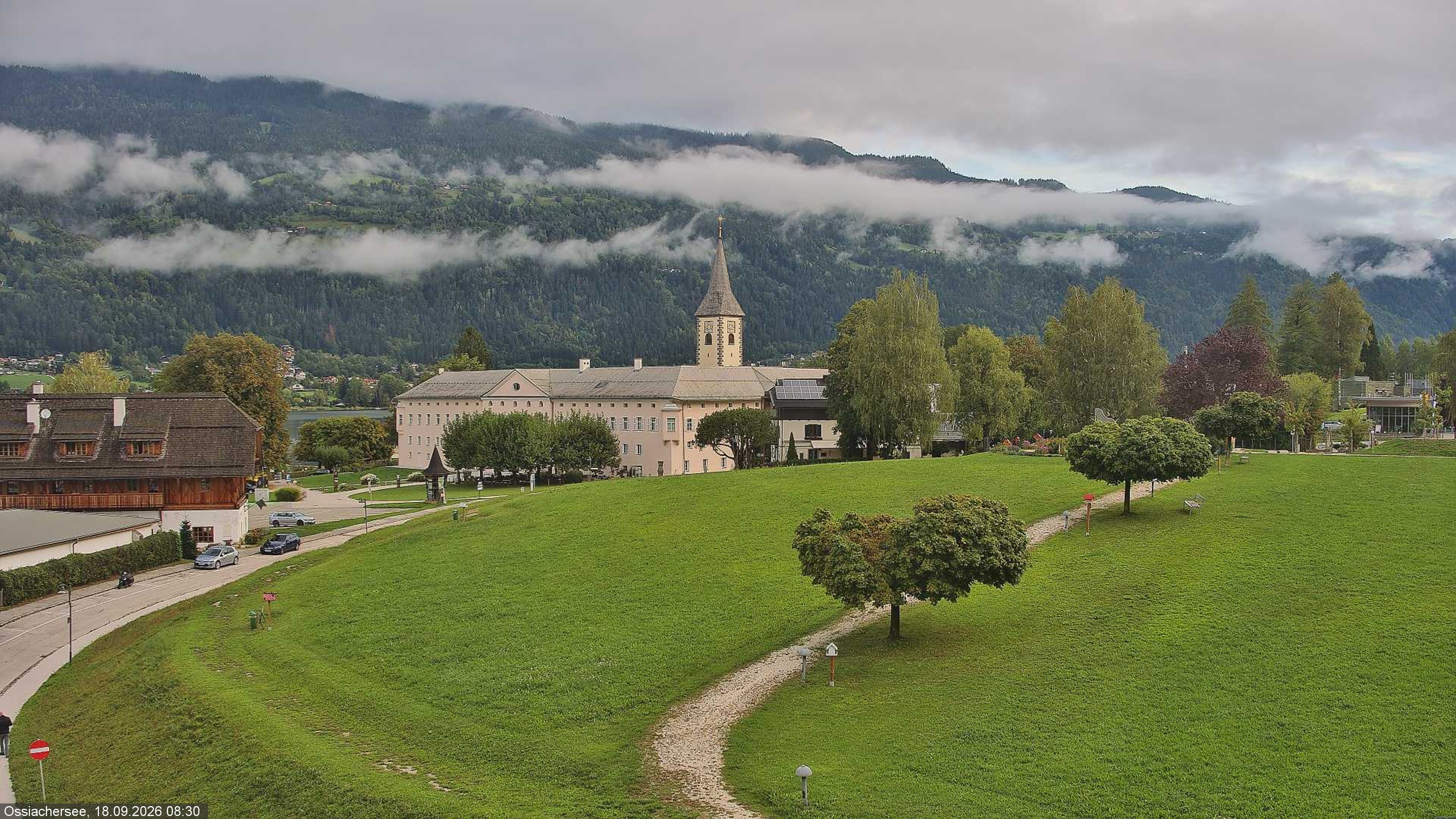 Archived image Webcam Monastery Ossiach (Carinthia)