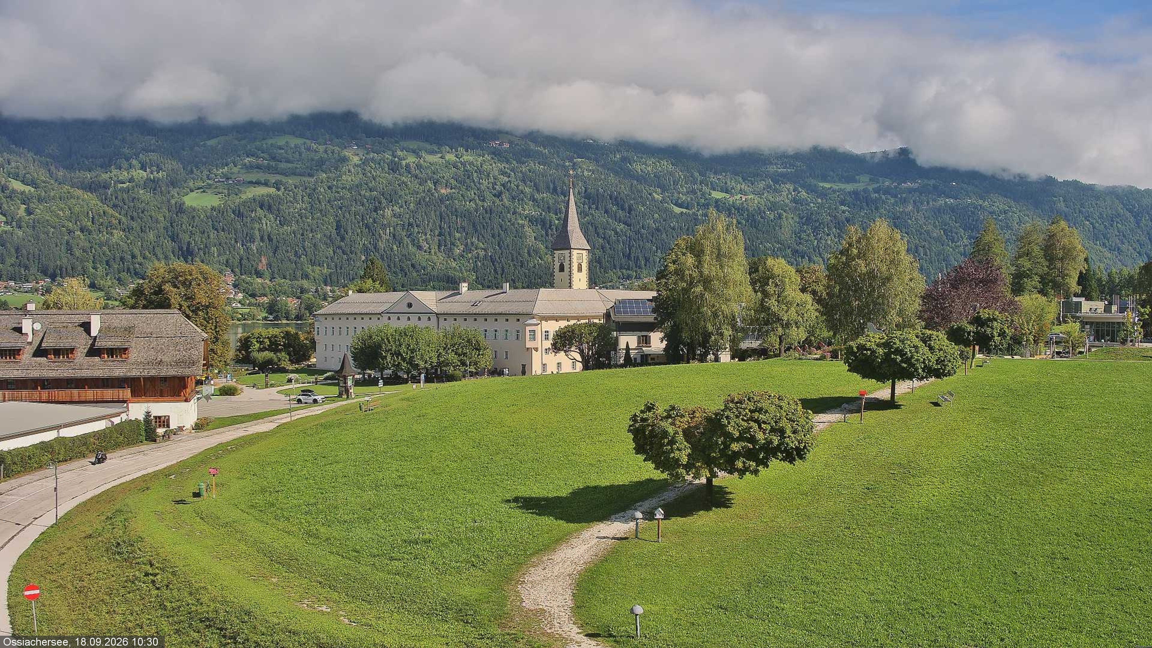 Archiv Foto Webcam Stift Ossiach (Kärnten)