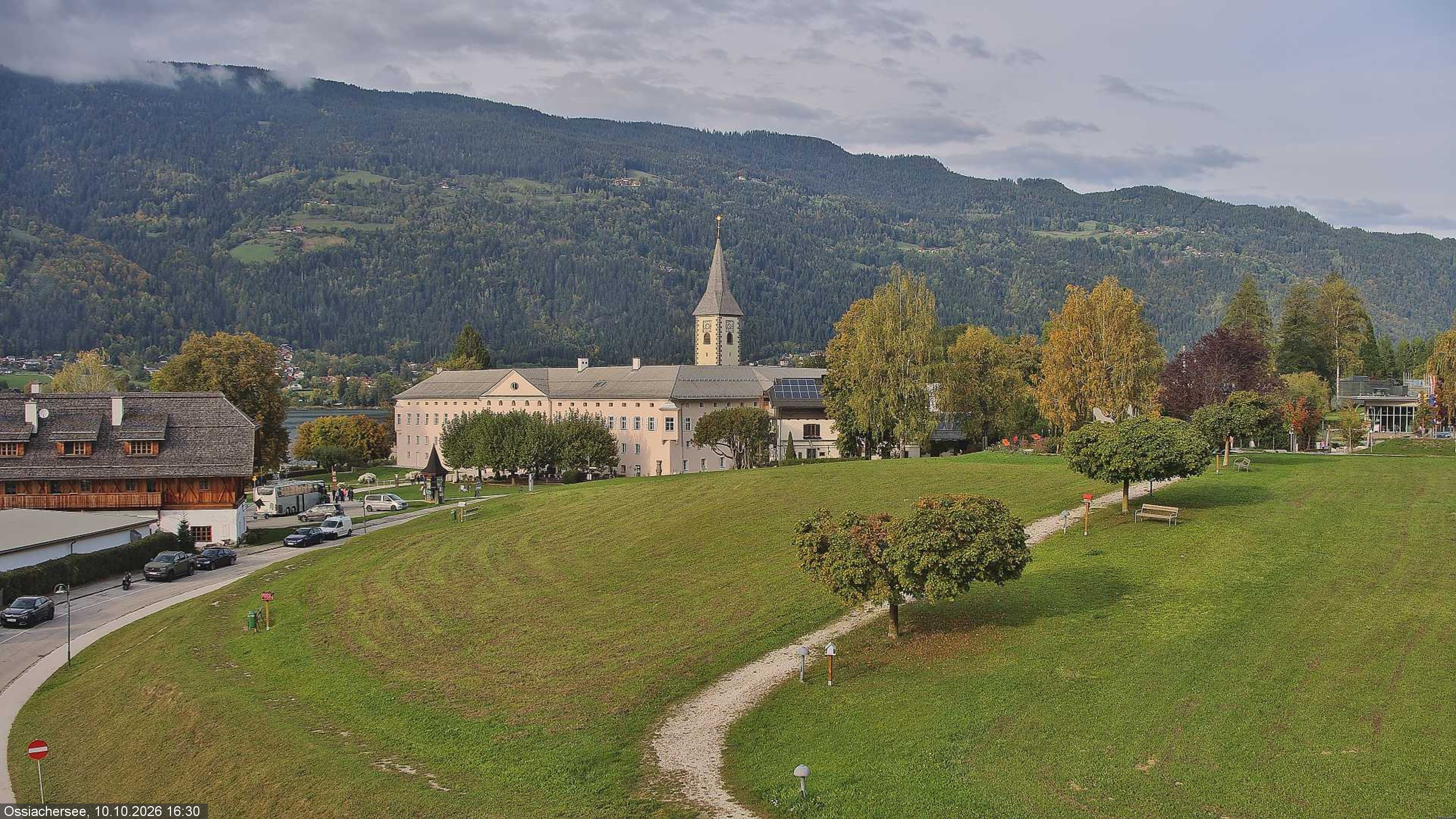 Archived image Webcam Monastery Ossiach (Carinthia)