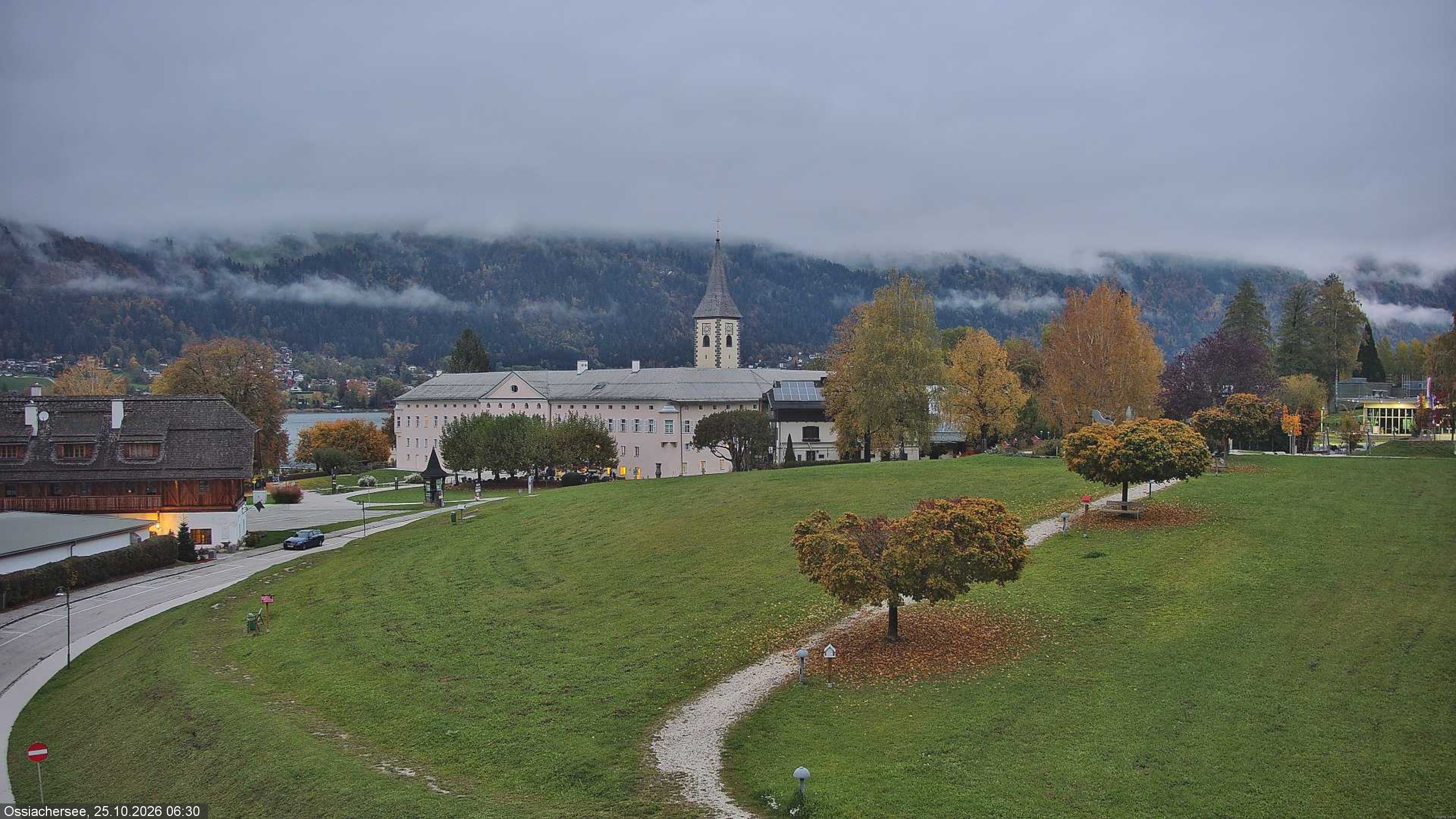 Archiv Foto Webcam Stift Ossiach (Kärnten)
