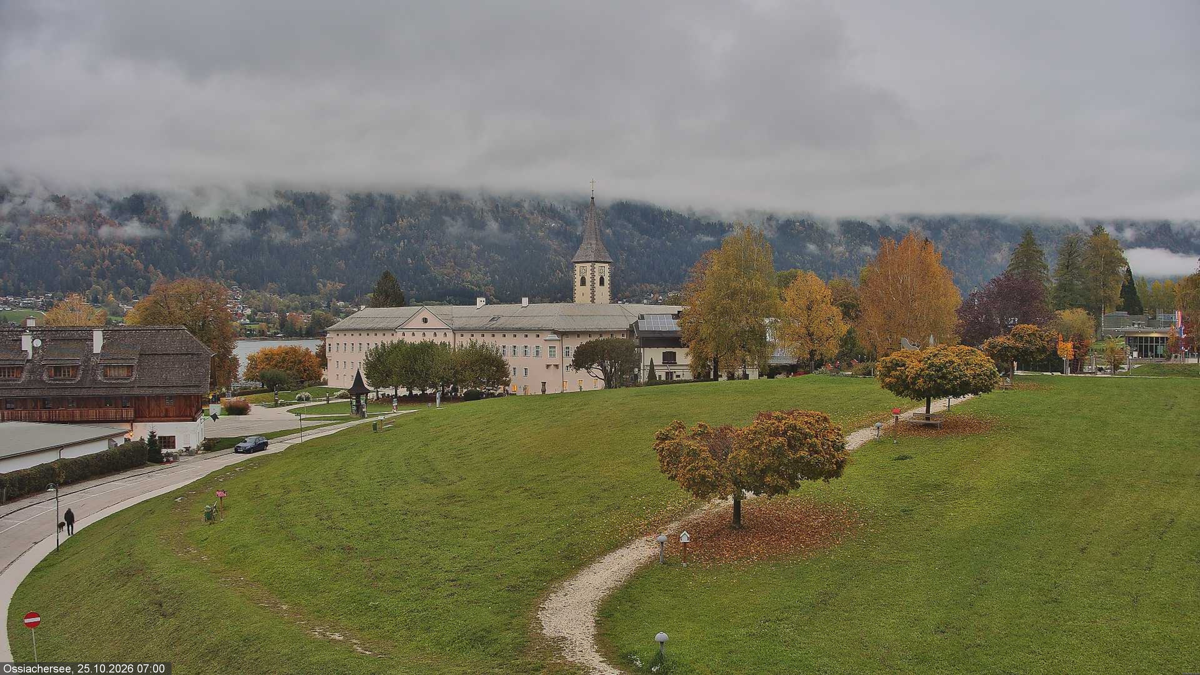 Archiv Foto Webcam Stift Ossiach (Kärnten)
