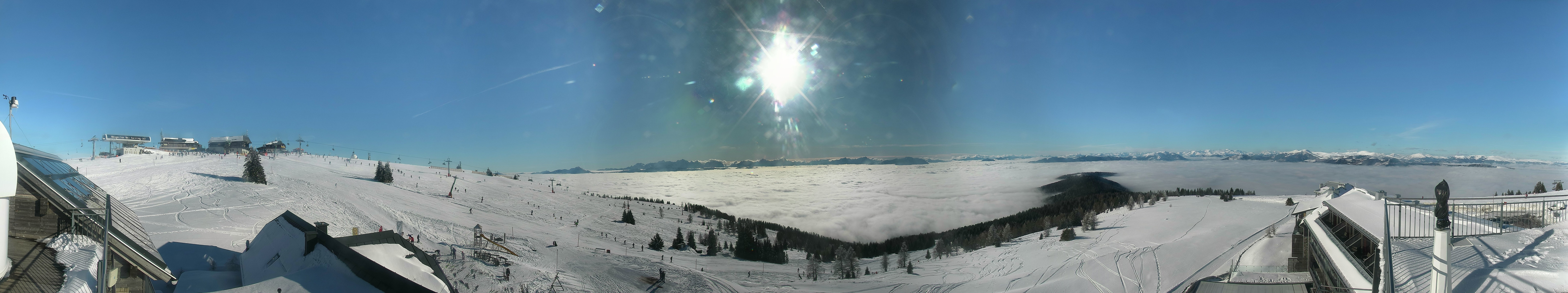 Archiv Foto Webcam Gerlitzen: Alpinhotel Pacheiner