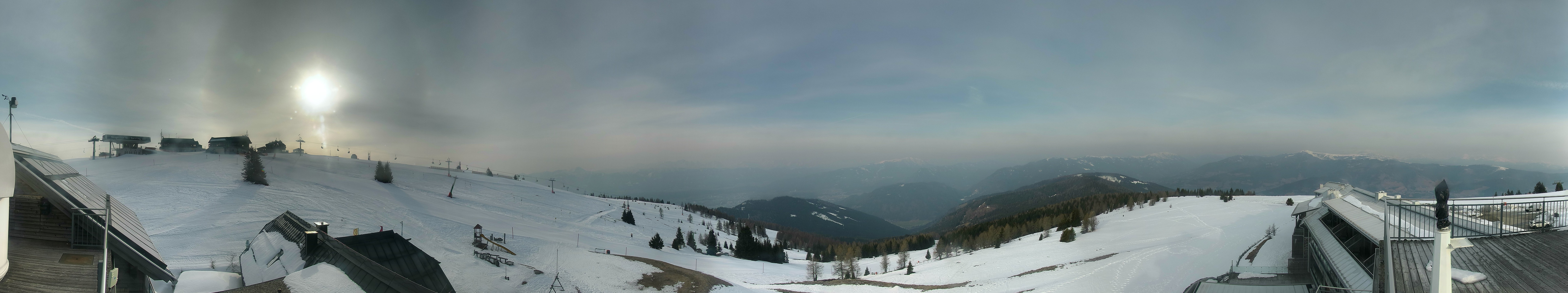 Archiv Foto Webcam Gerlitzen: Alpinhotel Pacheiner