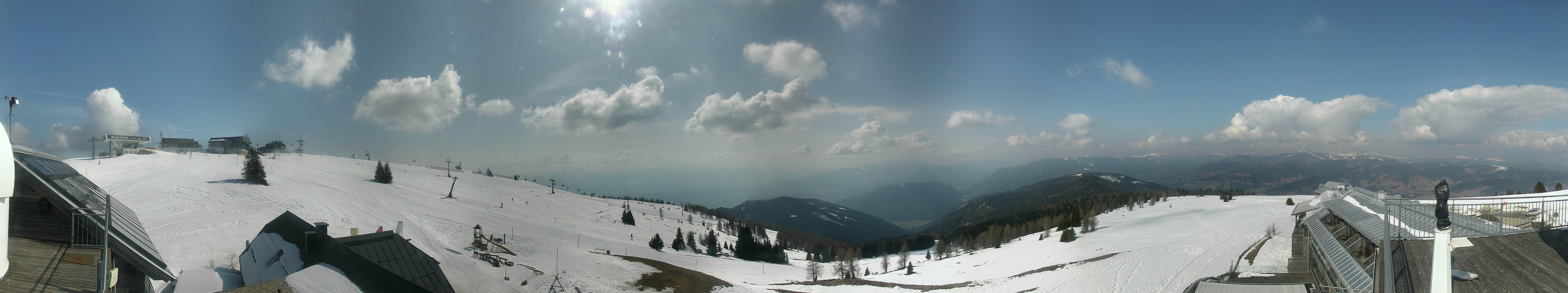 Archiv Foto Webcam Gerlitzen: Alpinhotel Pacheiner