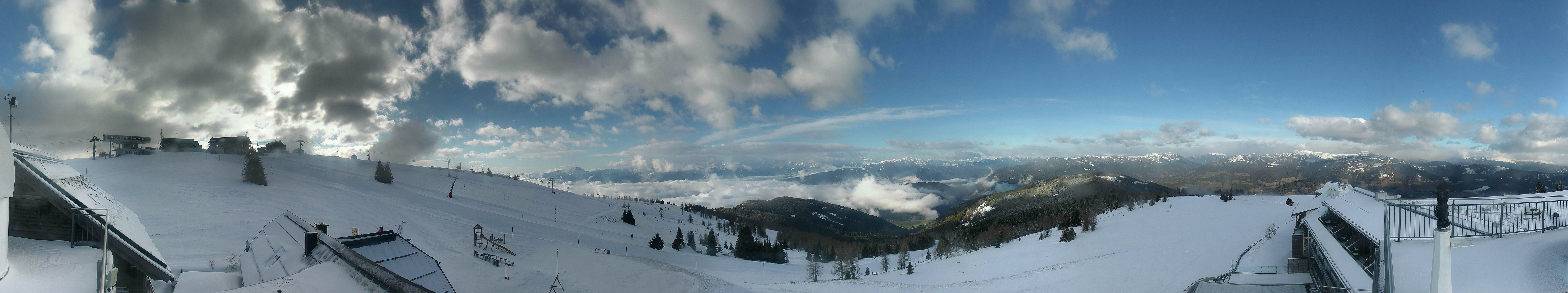 Archiv Foto Webcam Gerlitzen: Alpinhotel Pacheiner