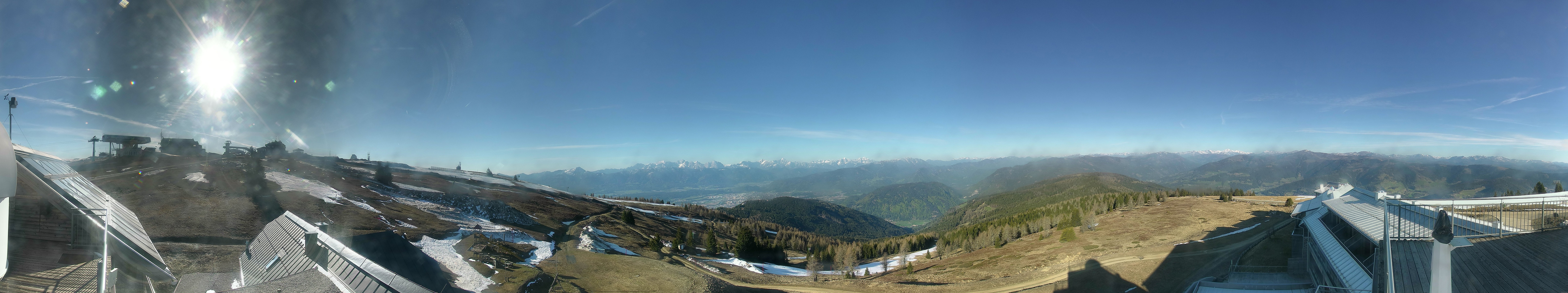 Archiv Foto Webcam Gerlitzen: Alpinhotel Pacheiner