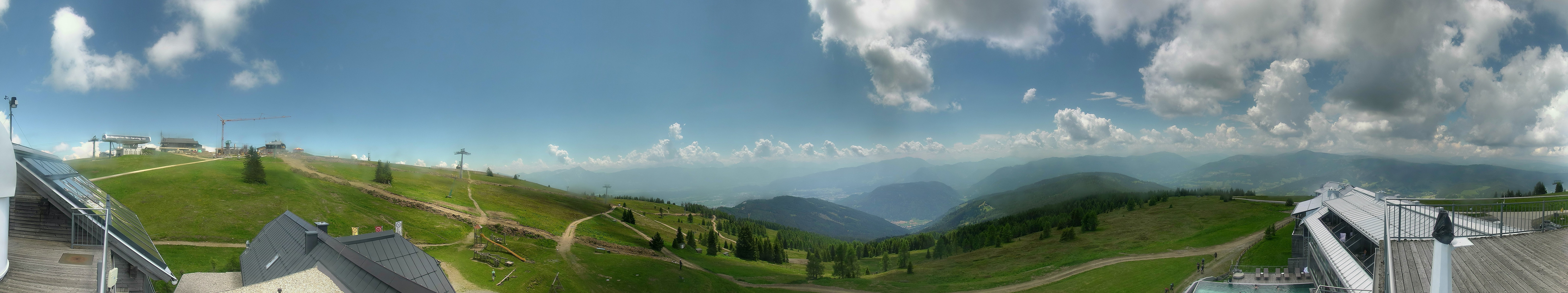 Archiv Foto Webcam Gerlitzen: Alpinhotel Pacheiner