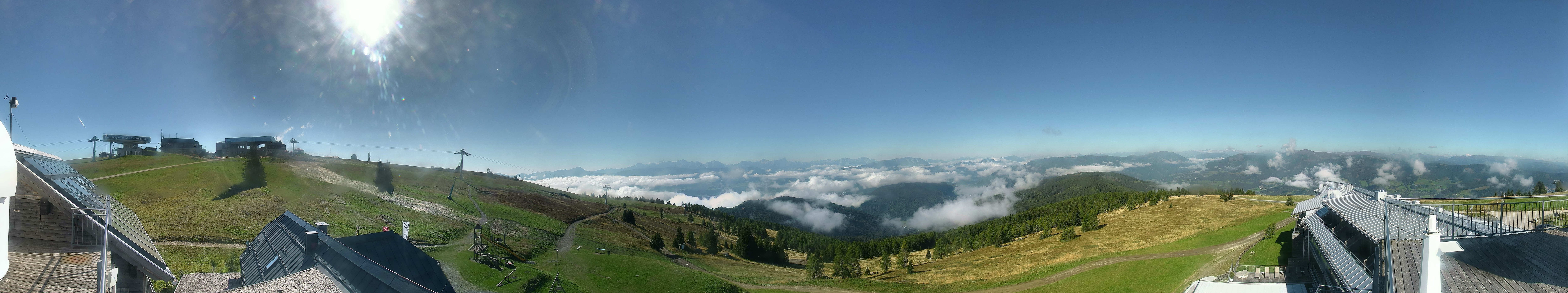 Archiv Foto Webcam Gerlitzen: Alpinhotel Pacheiner