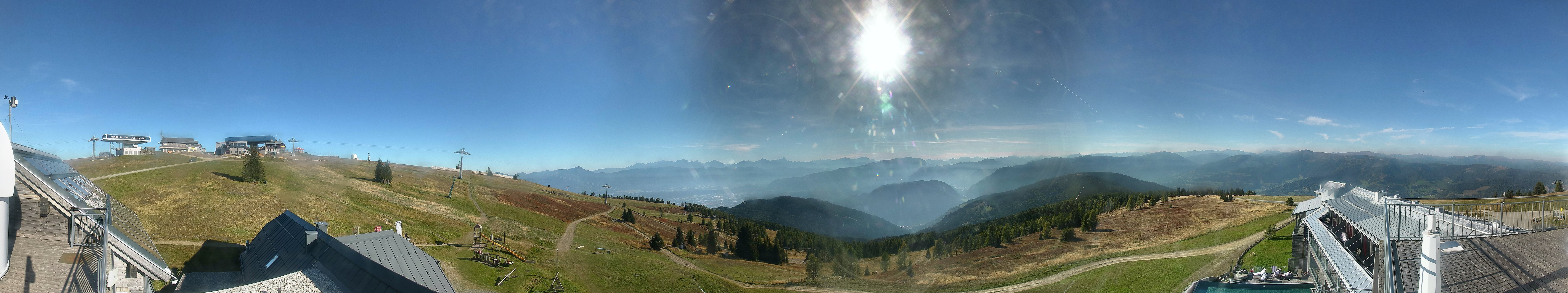Archiv Foto Webcam Gerlitzen: Alpinhotel Pacheiner