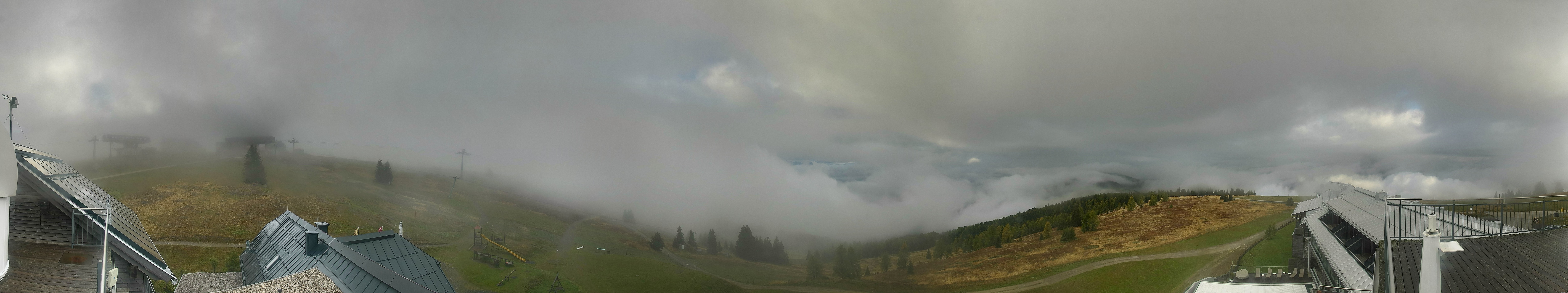 Archived image Webcam Mountain inn / hotel Pacheiner (Gerlitzen)