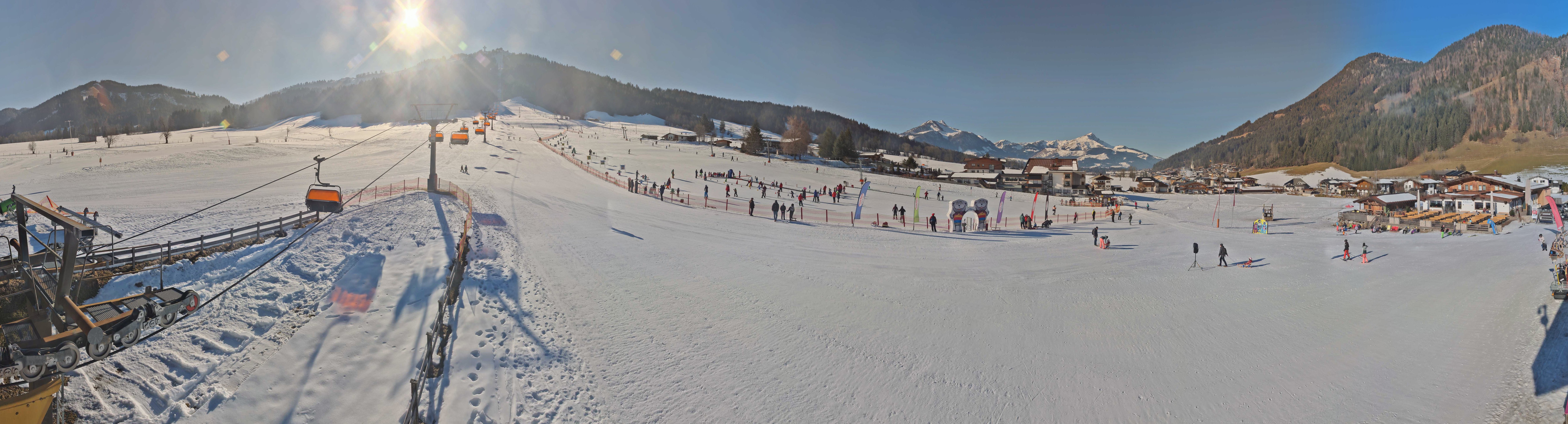 Archived image Webcam Valley station Pillersee