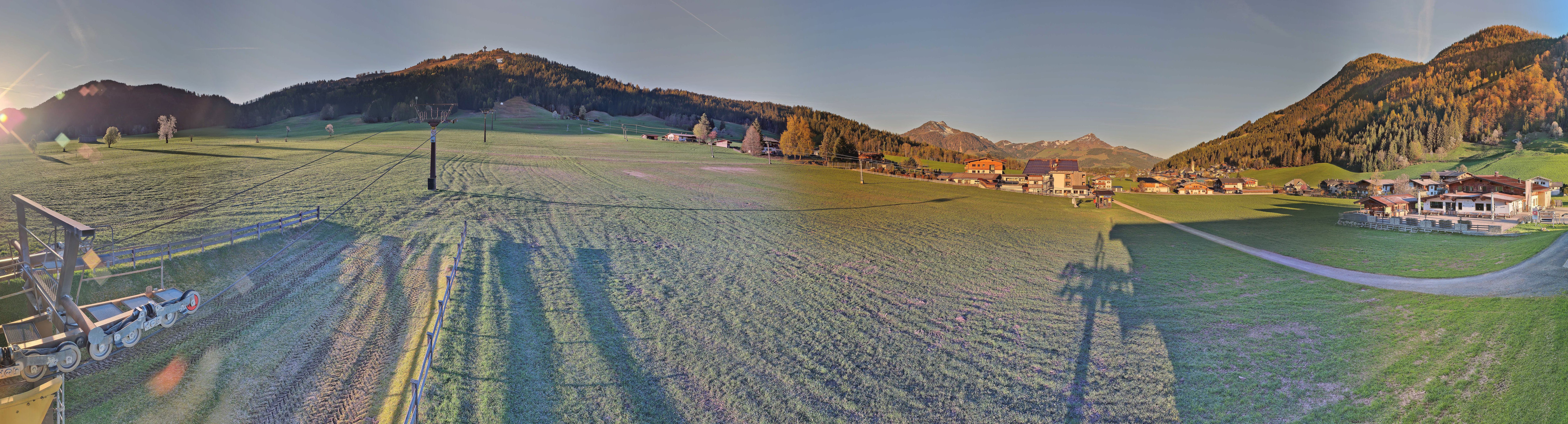 Archived image Webcam Valley station Pillersee