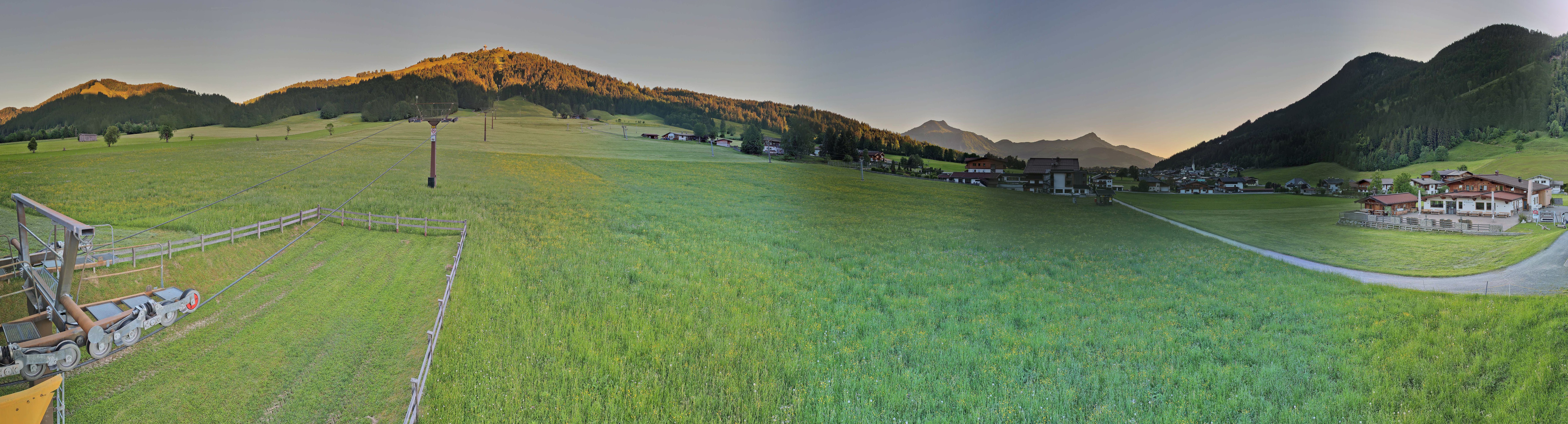 Archived image Webcam Valley station Pillersee