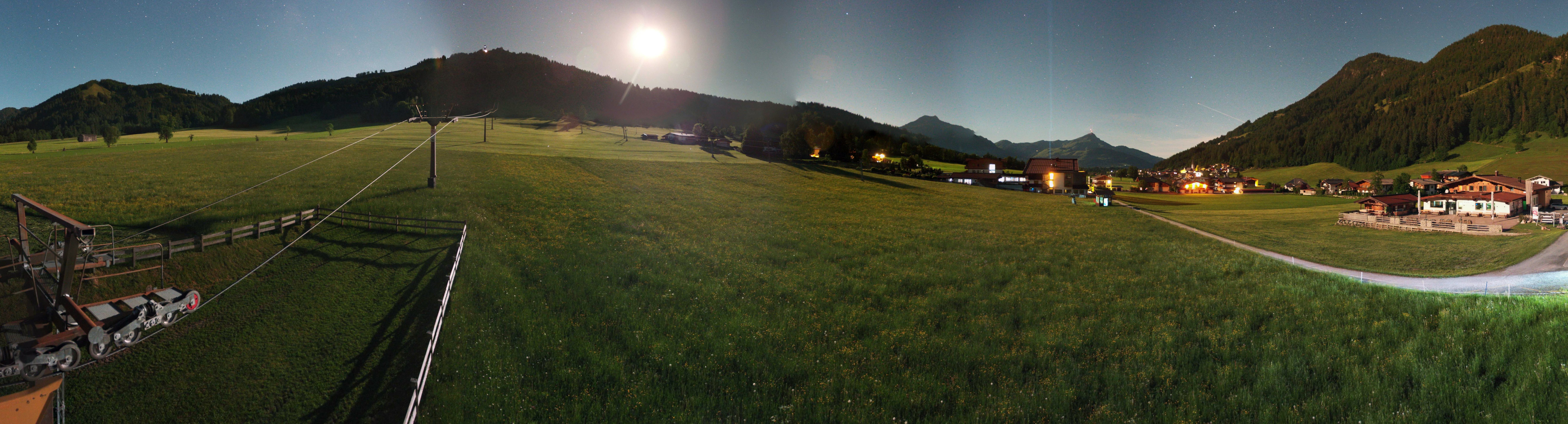 Archived image Webcam Valley station Pillersee