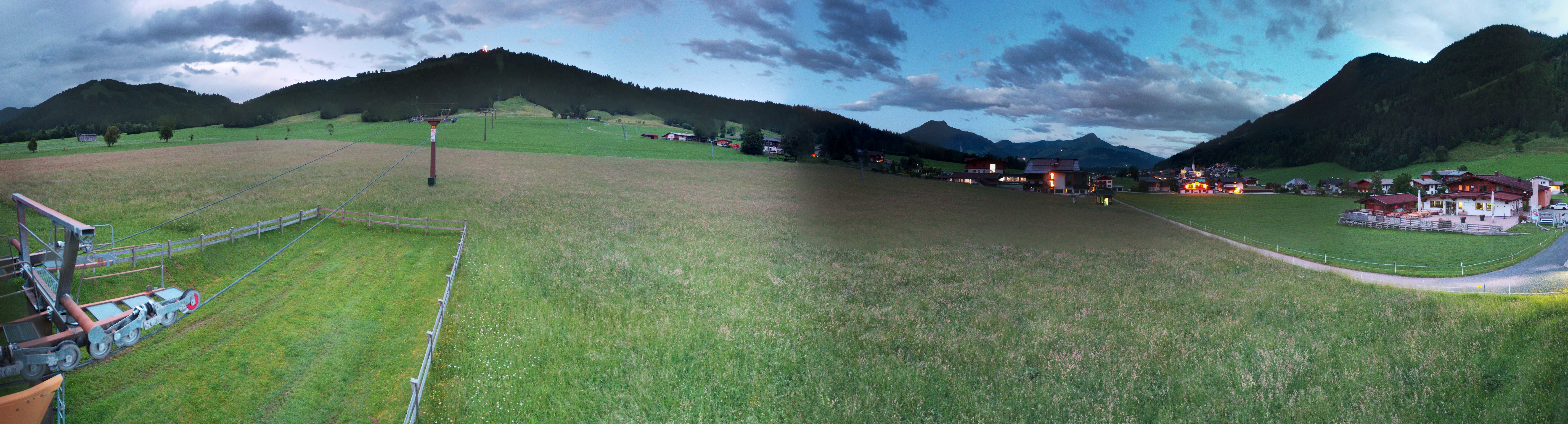 Archived image Webcam Valley station Pillersee