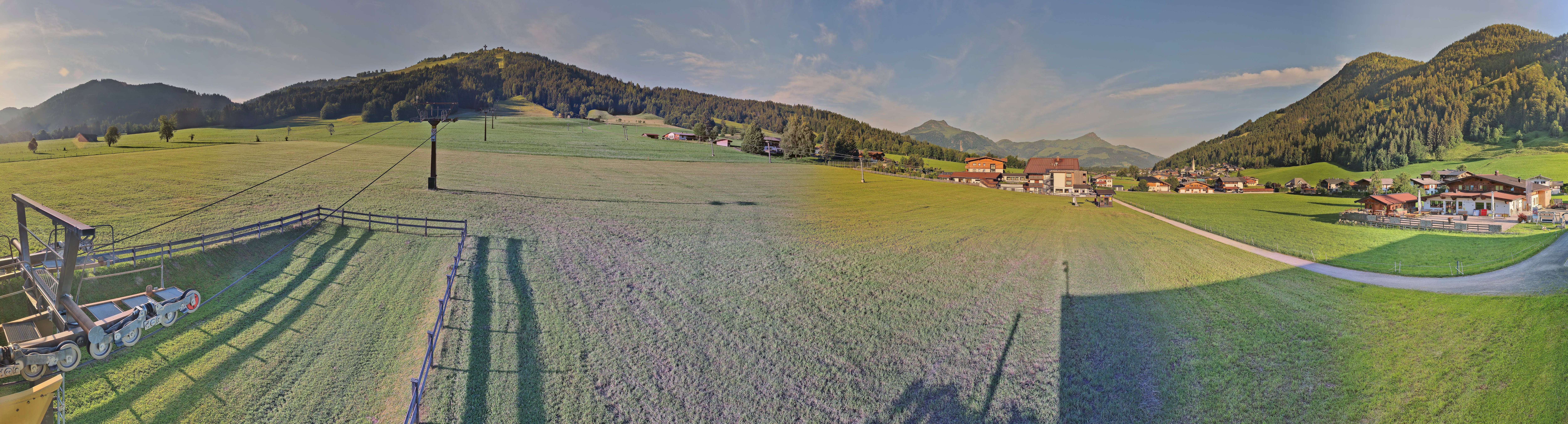 Archived image Webcam Valley station Pillersee
