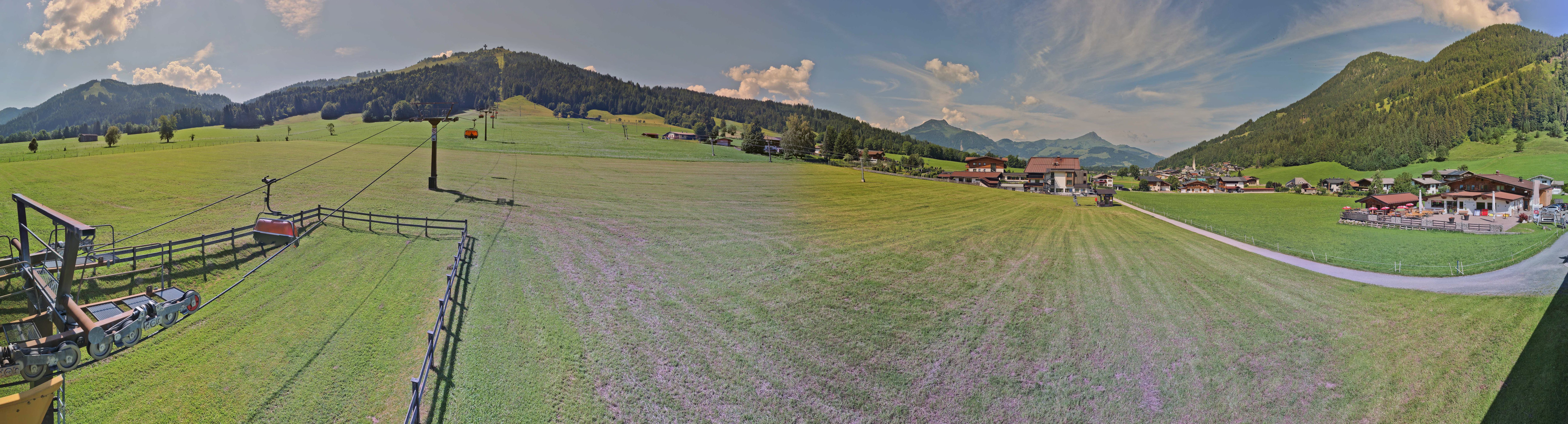Archived image Webcam Valley station Pillersee
