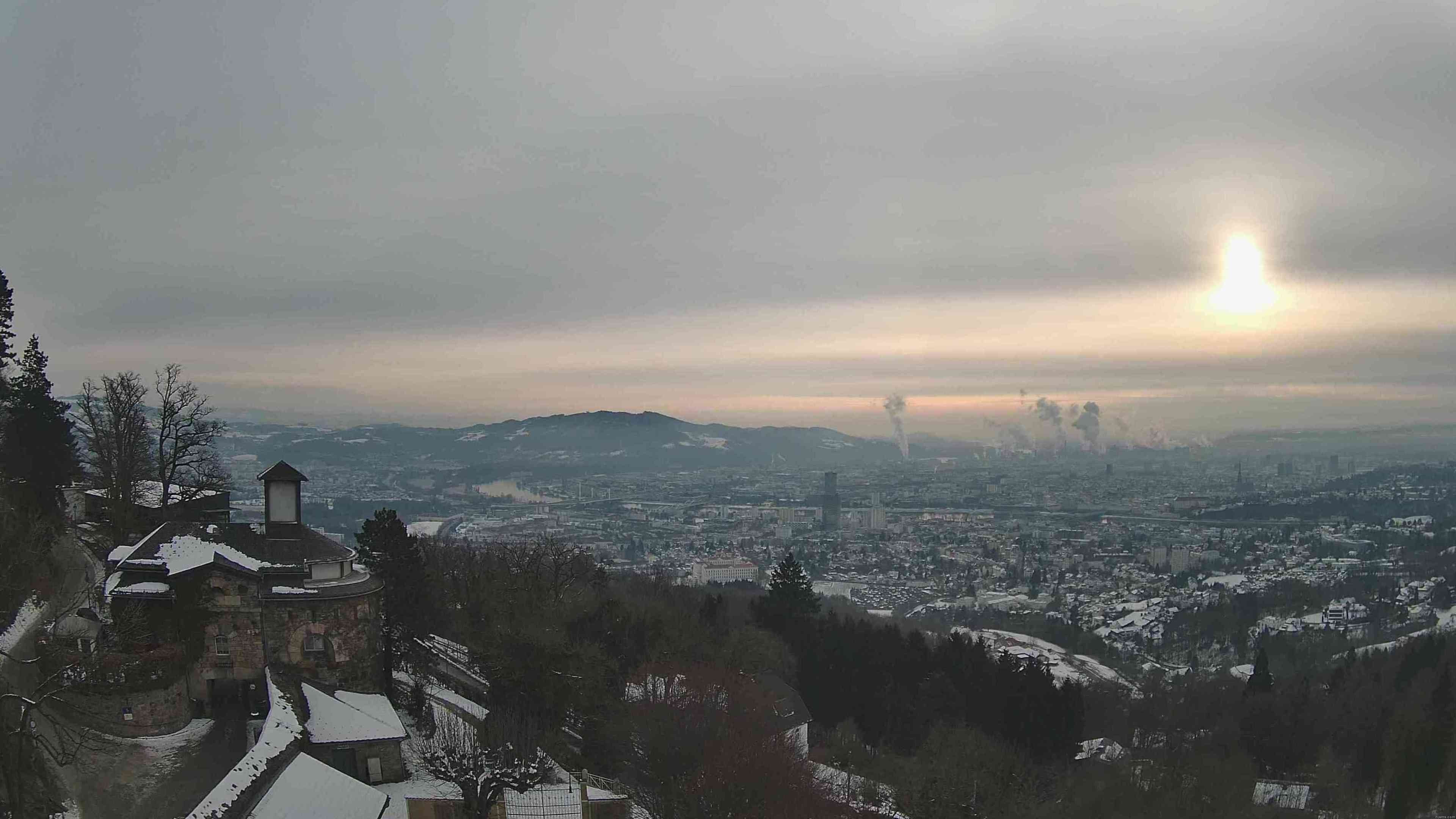 Archiv Foto Webcam Linz: Hauptplatz und Altstadt