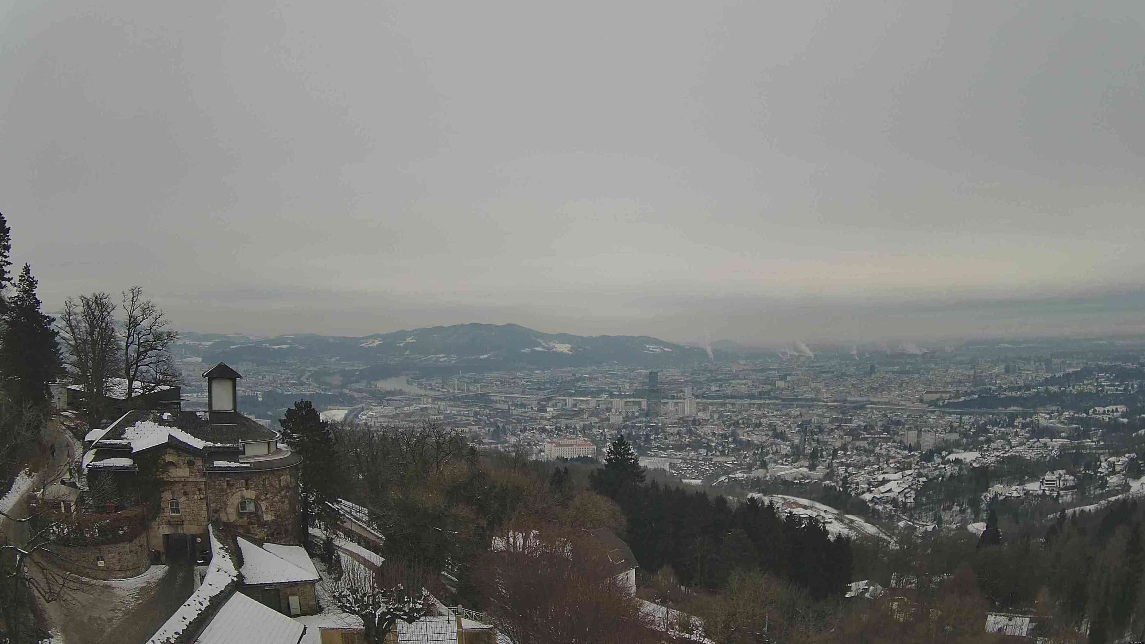 Archiv Foto Webcam Linz: Hauptplatz und Altstadt