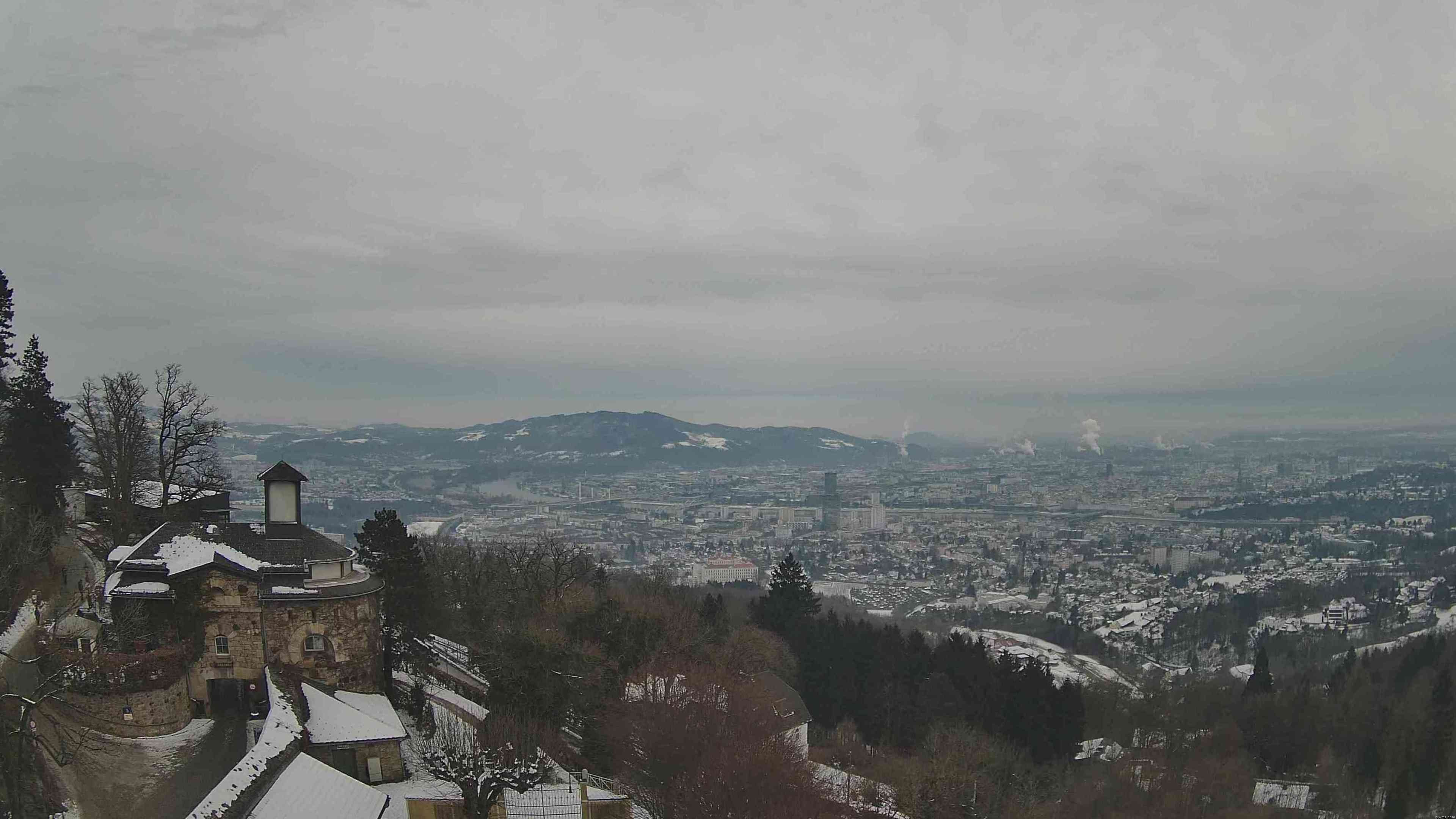 Archiv Foto Webcam Linz: Hauptplatz und Altstadt