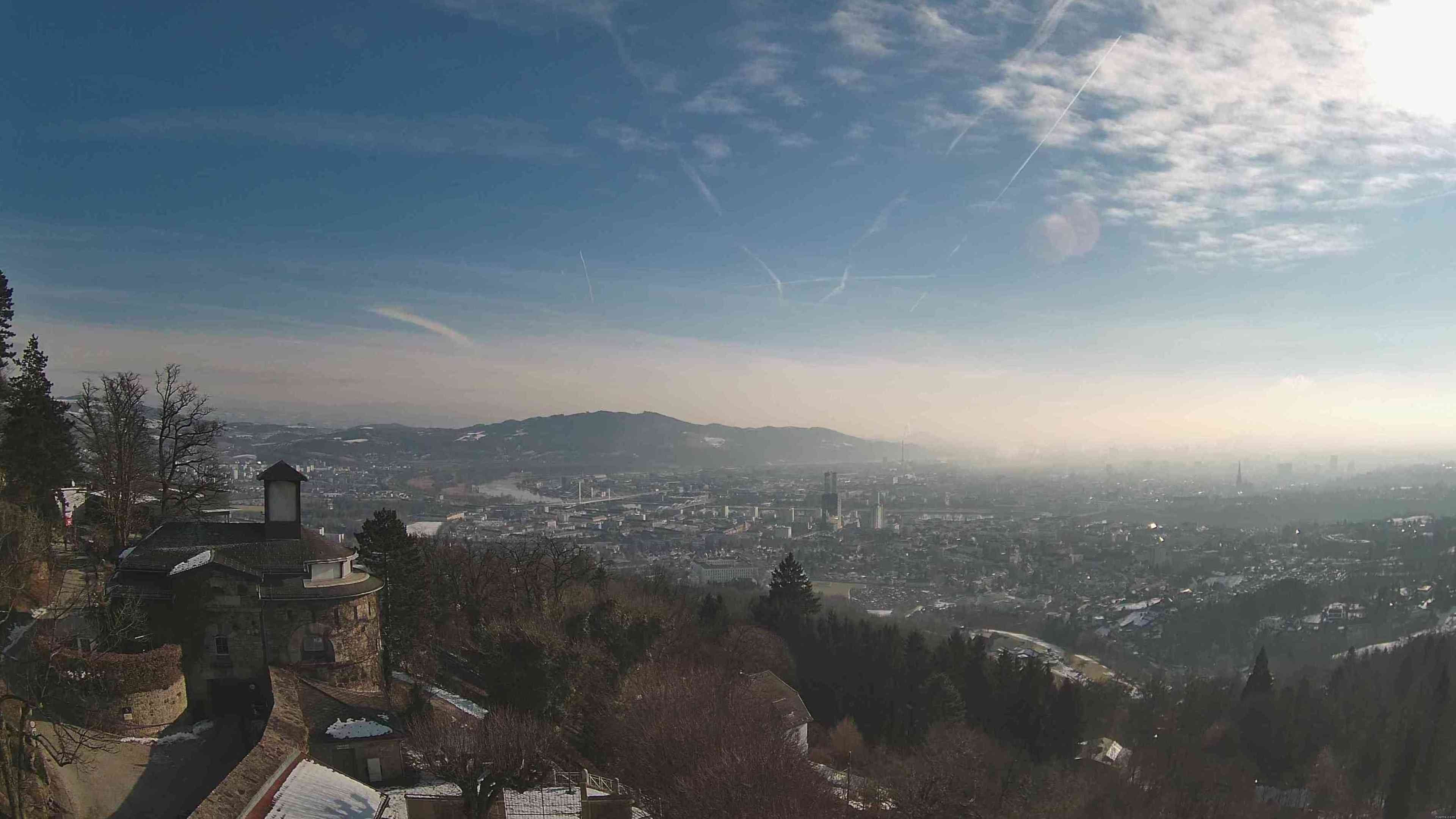 Archiv Foto Webcam Linz: Hauptplatz und Altstadt
