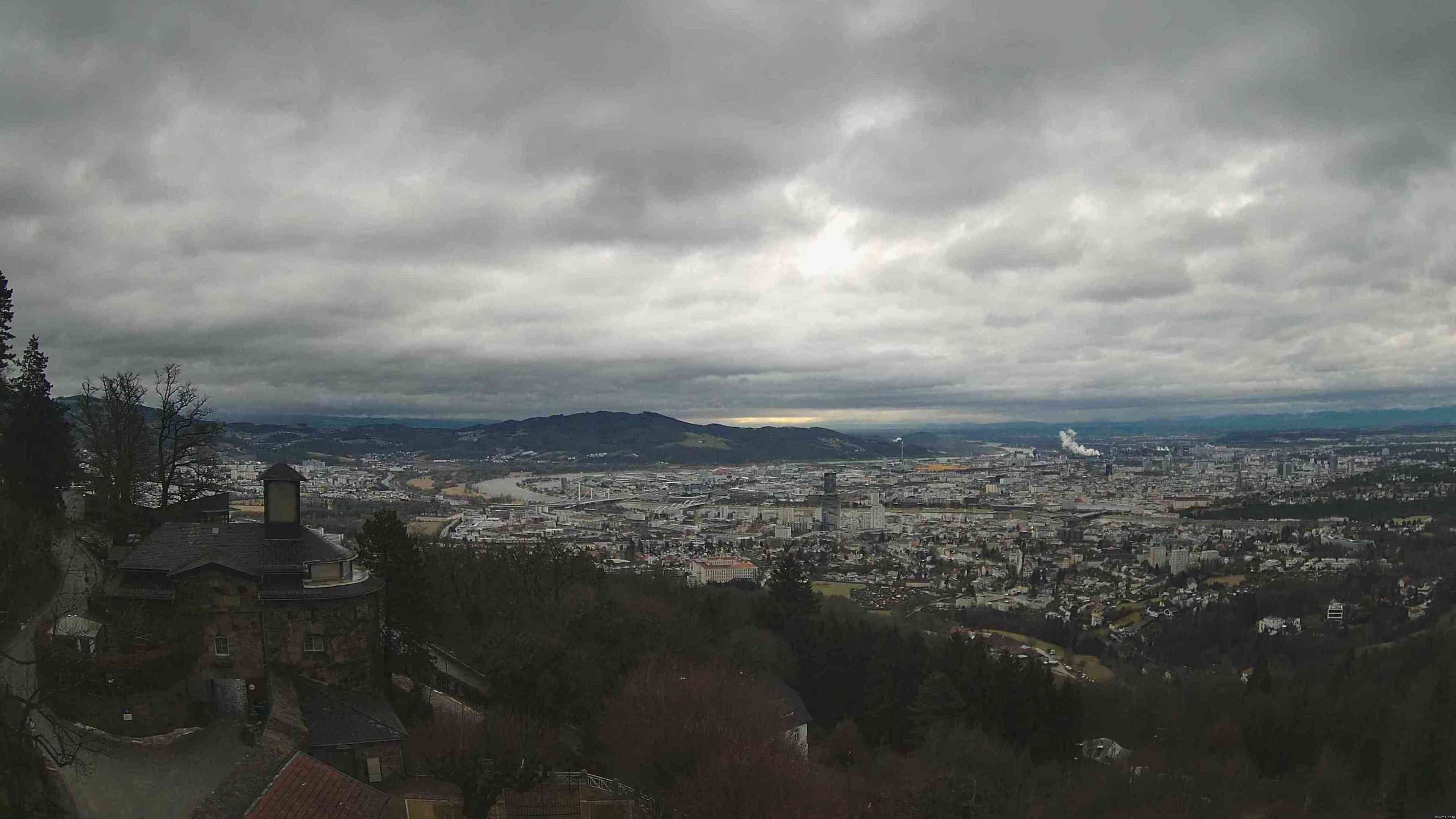 Archiv Foto Webcam Linz: Hauptplatz und Altstadt