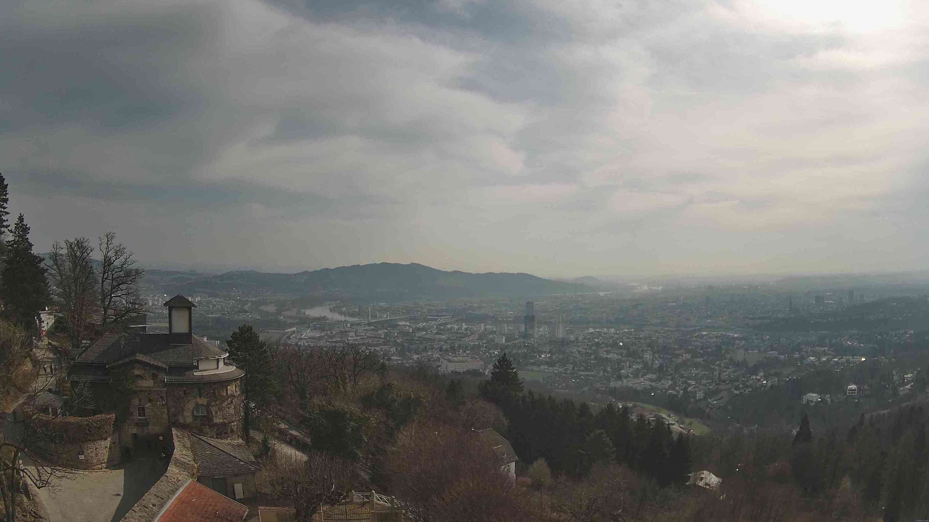 Archiv Foto Webcam Linz: Hauptplatz und Altstadt