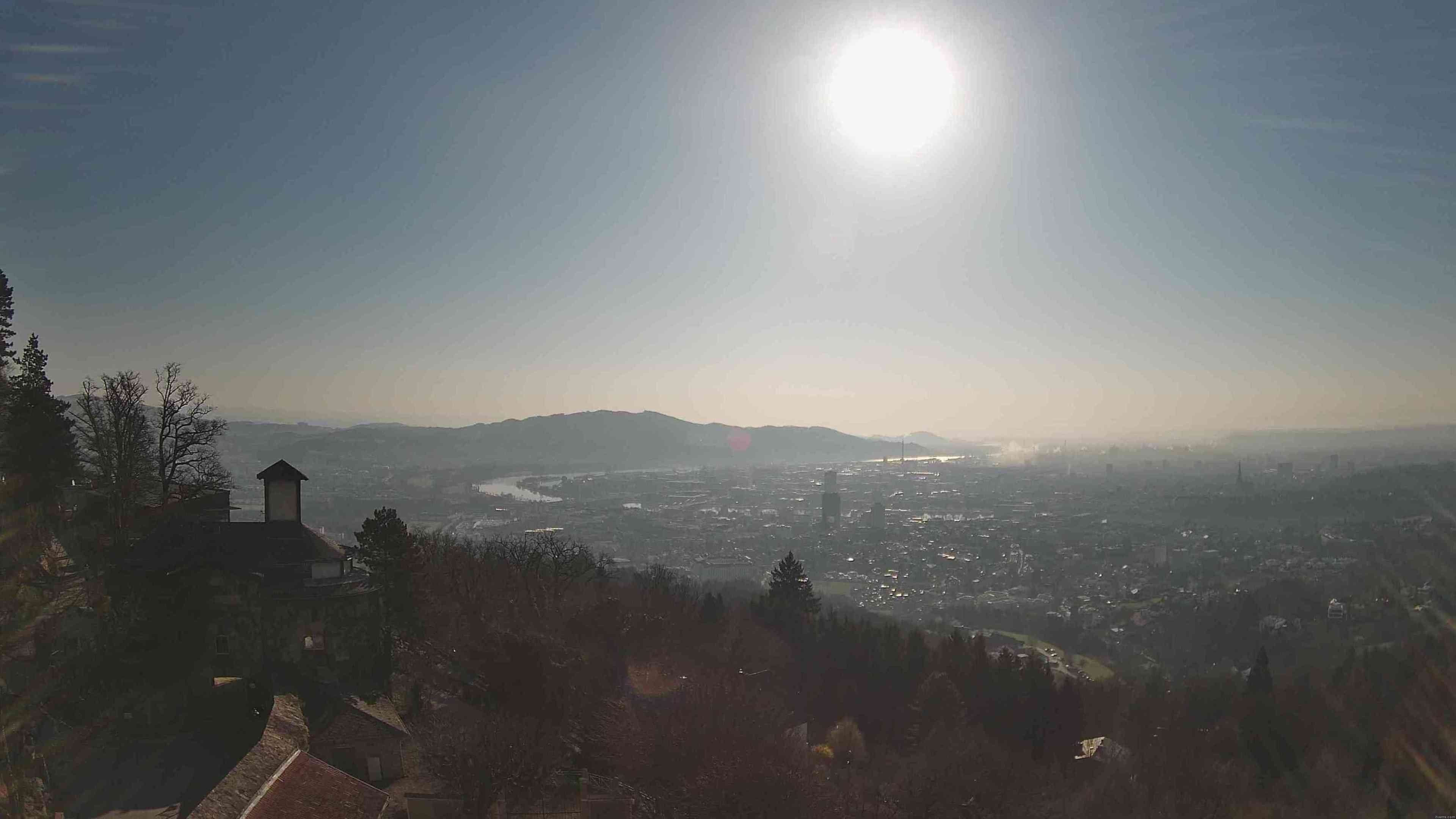 Archiv Foto Webcam Linz: Hauptplatz und Altstadt