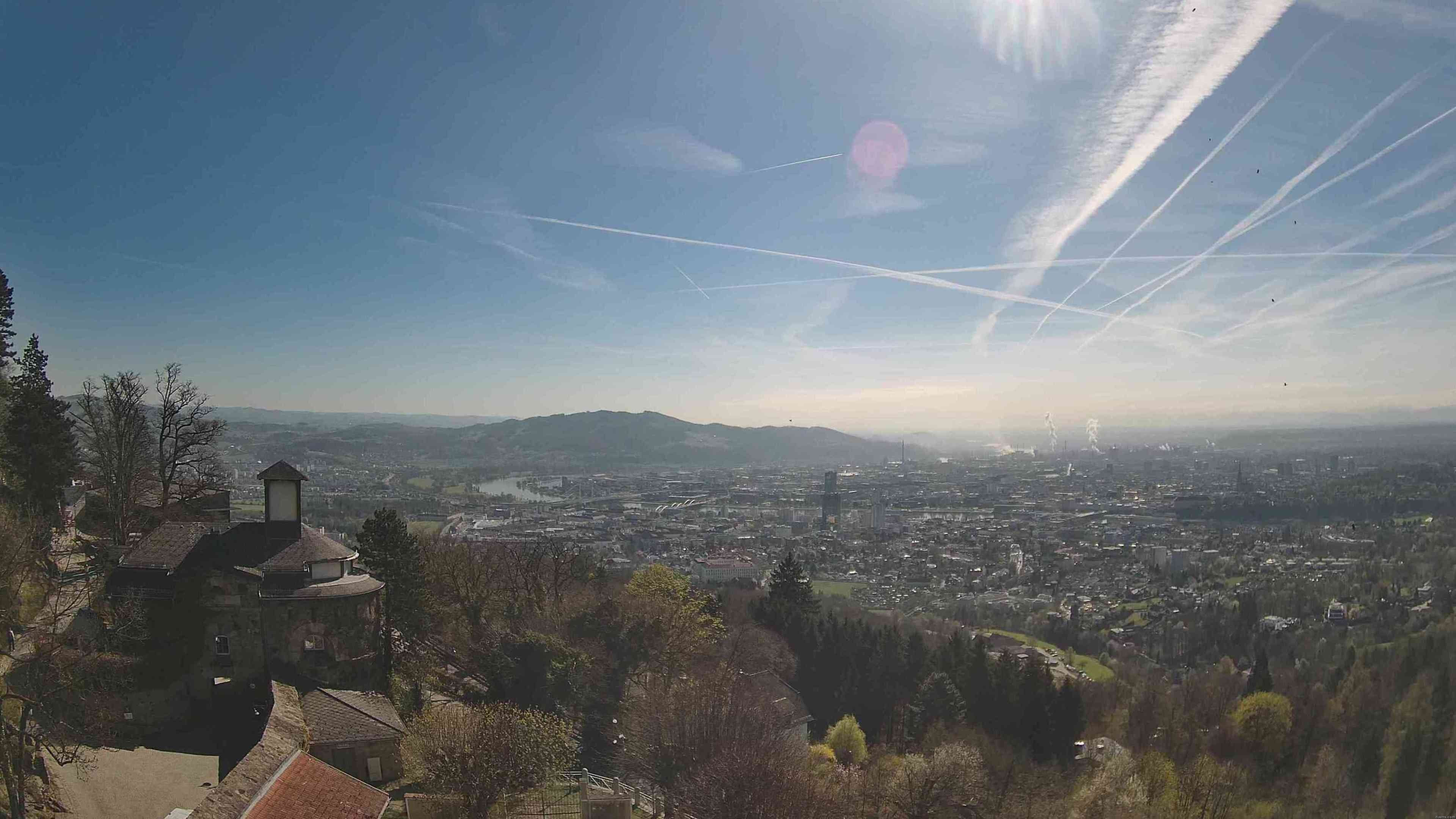 Archiv Foto Webcam Linz: Hauptplatz und Altstadt