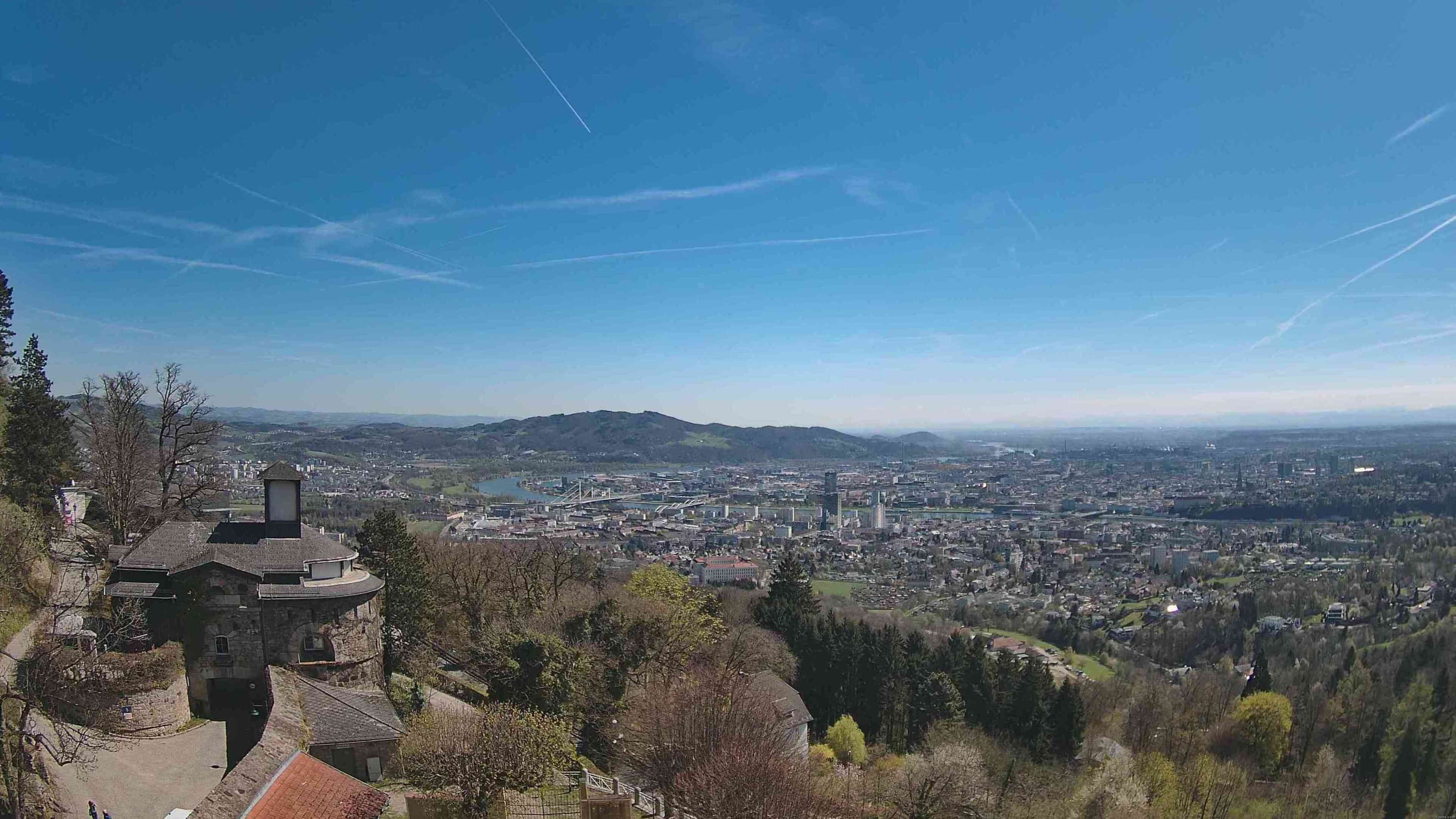 Archiv Foto Webcam Linz: Hauptplatz und Altstadt