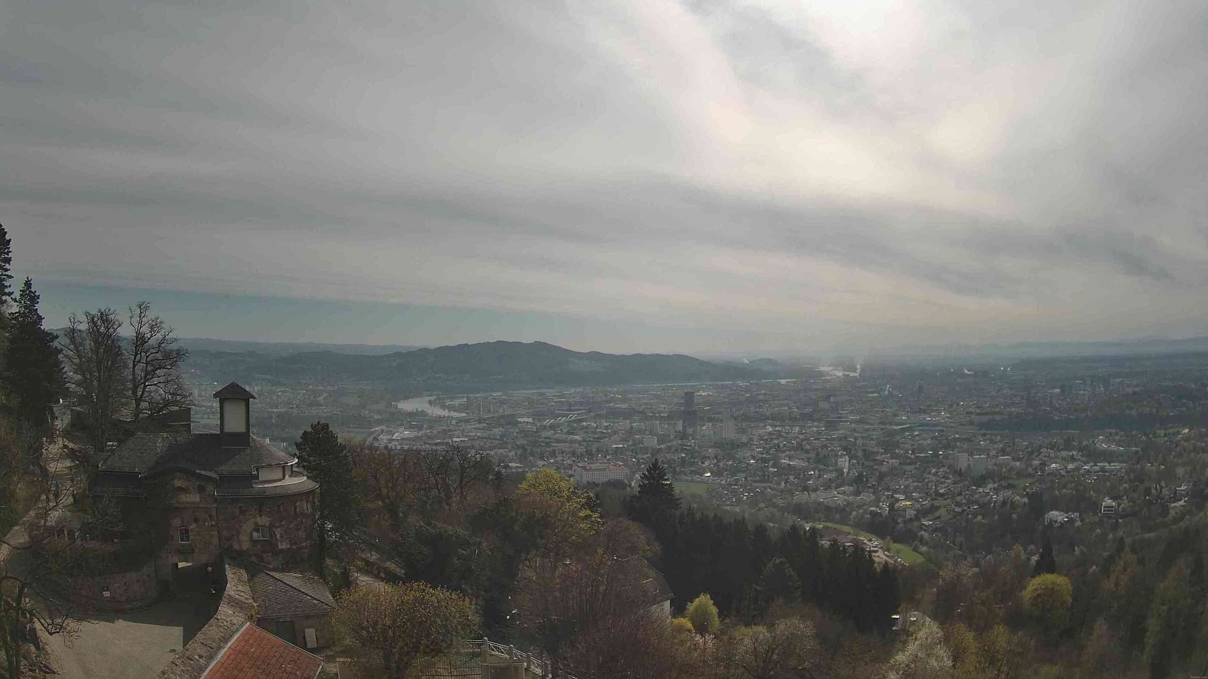 Archiv Foto Webcam Linz: Hauptplatz und Altstadt