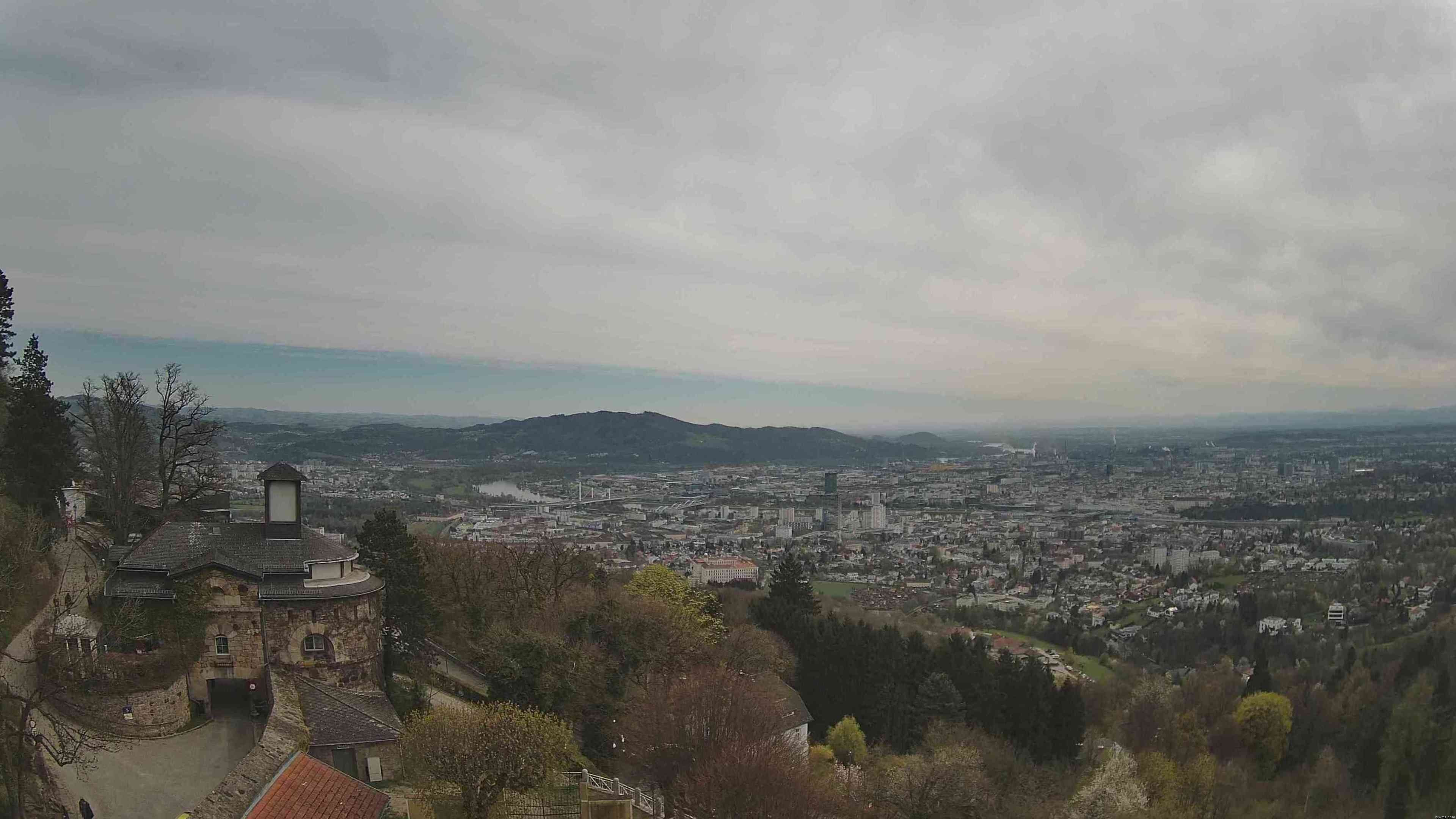 Archiv Foto Webcam Linz: Hauptplatz und Altstadt