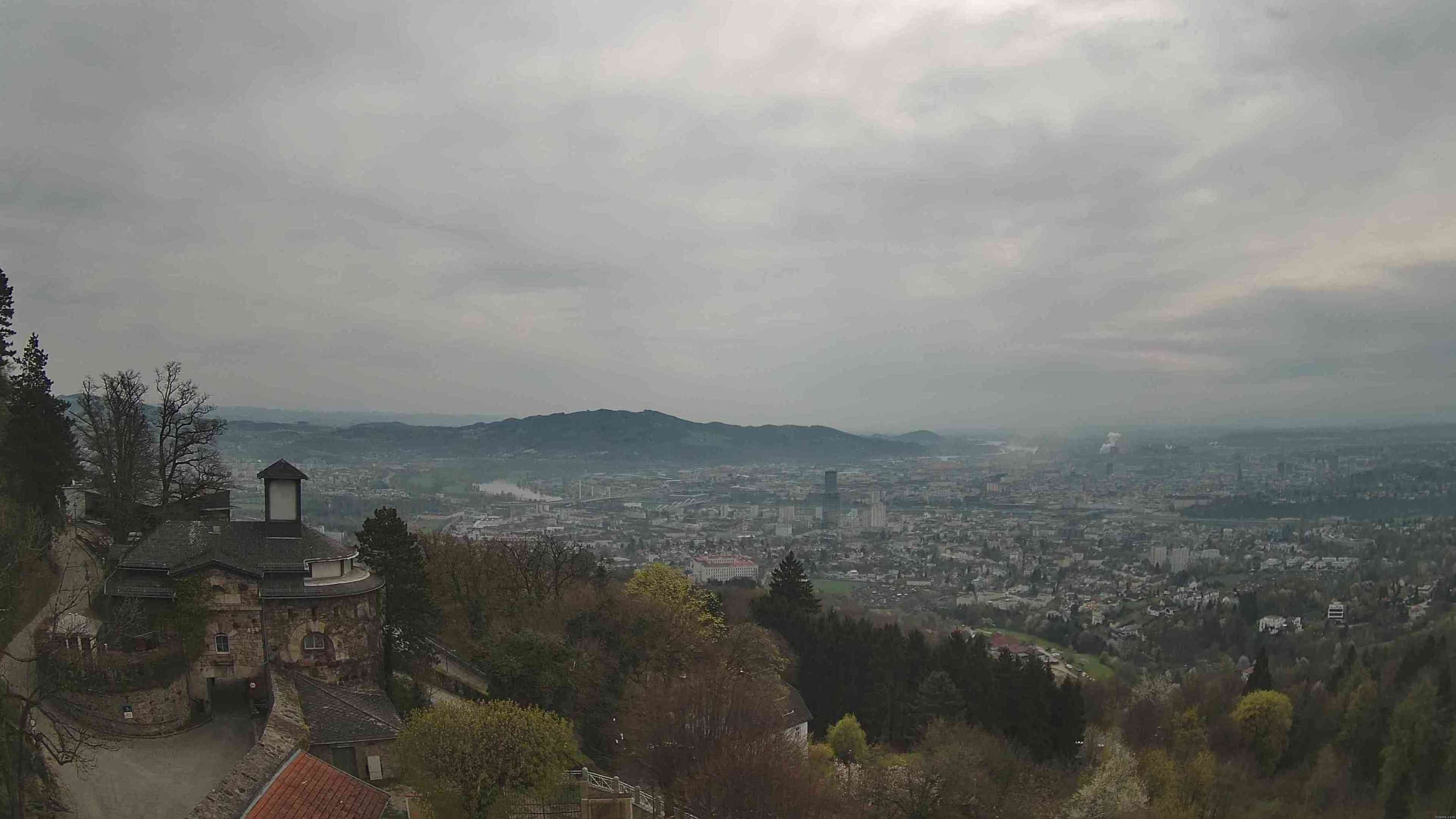 Archiv Foto Webcam Linz: Hauptplatz und Altstadt