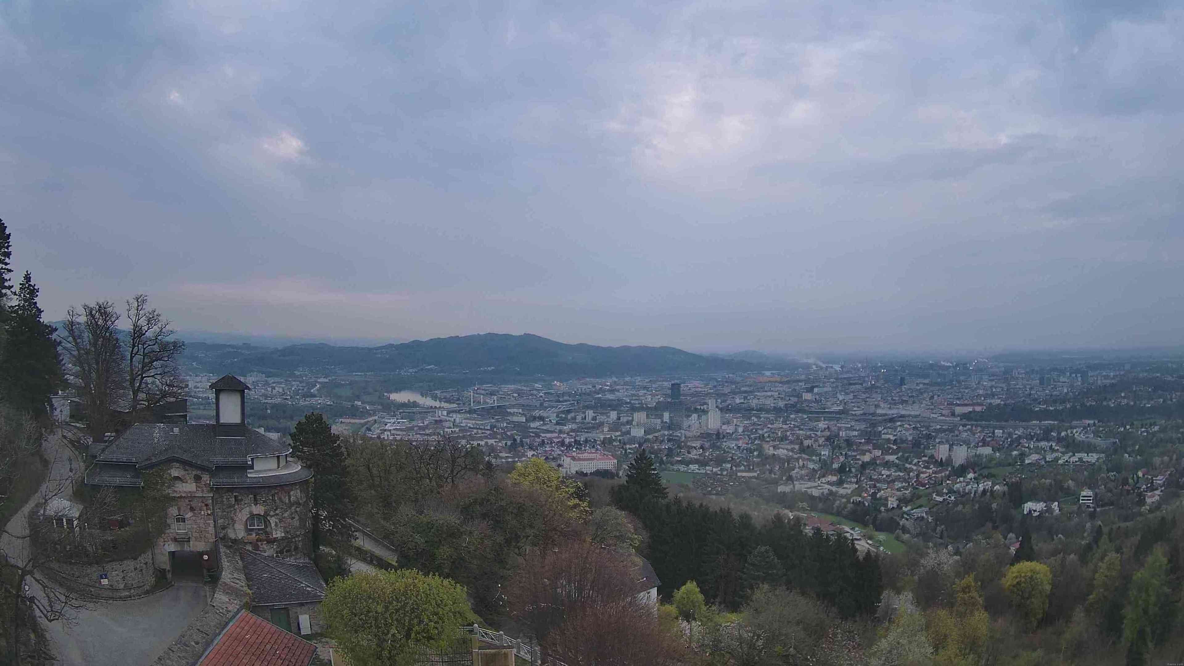 Archiv Foto Webcam Linz: Hauptplatz und Altstadt
