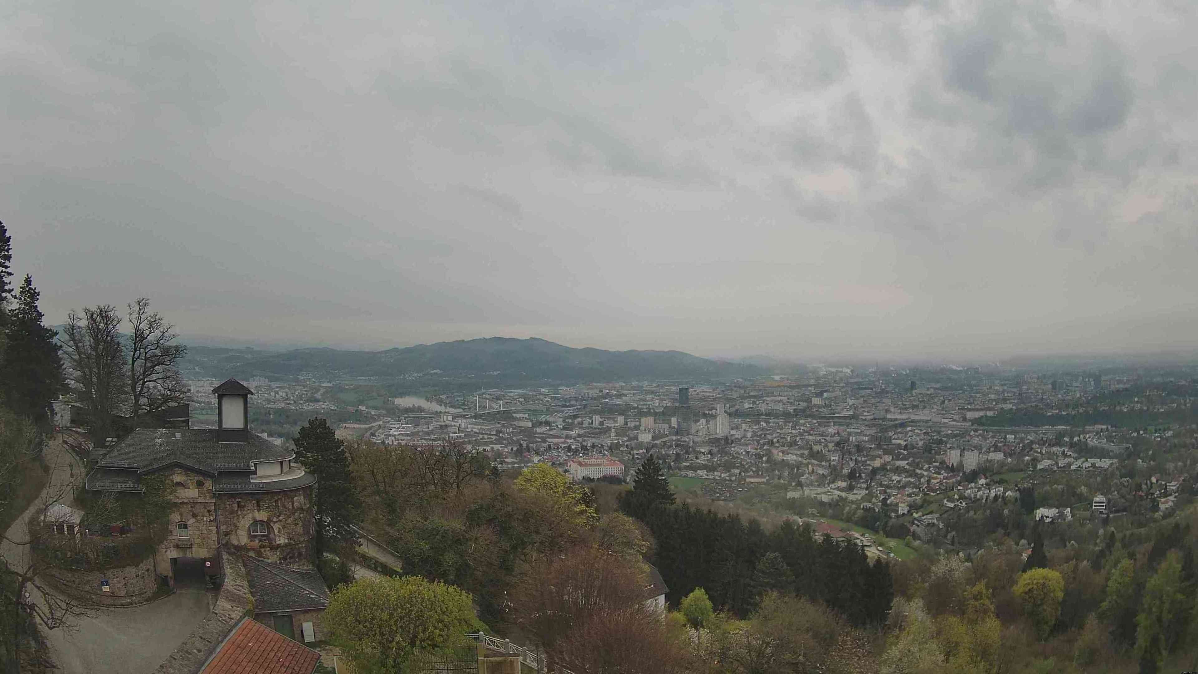 Archiv Foto Webcam Linz: Hauptplatz und Altstadt