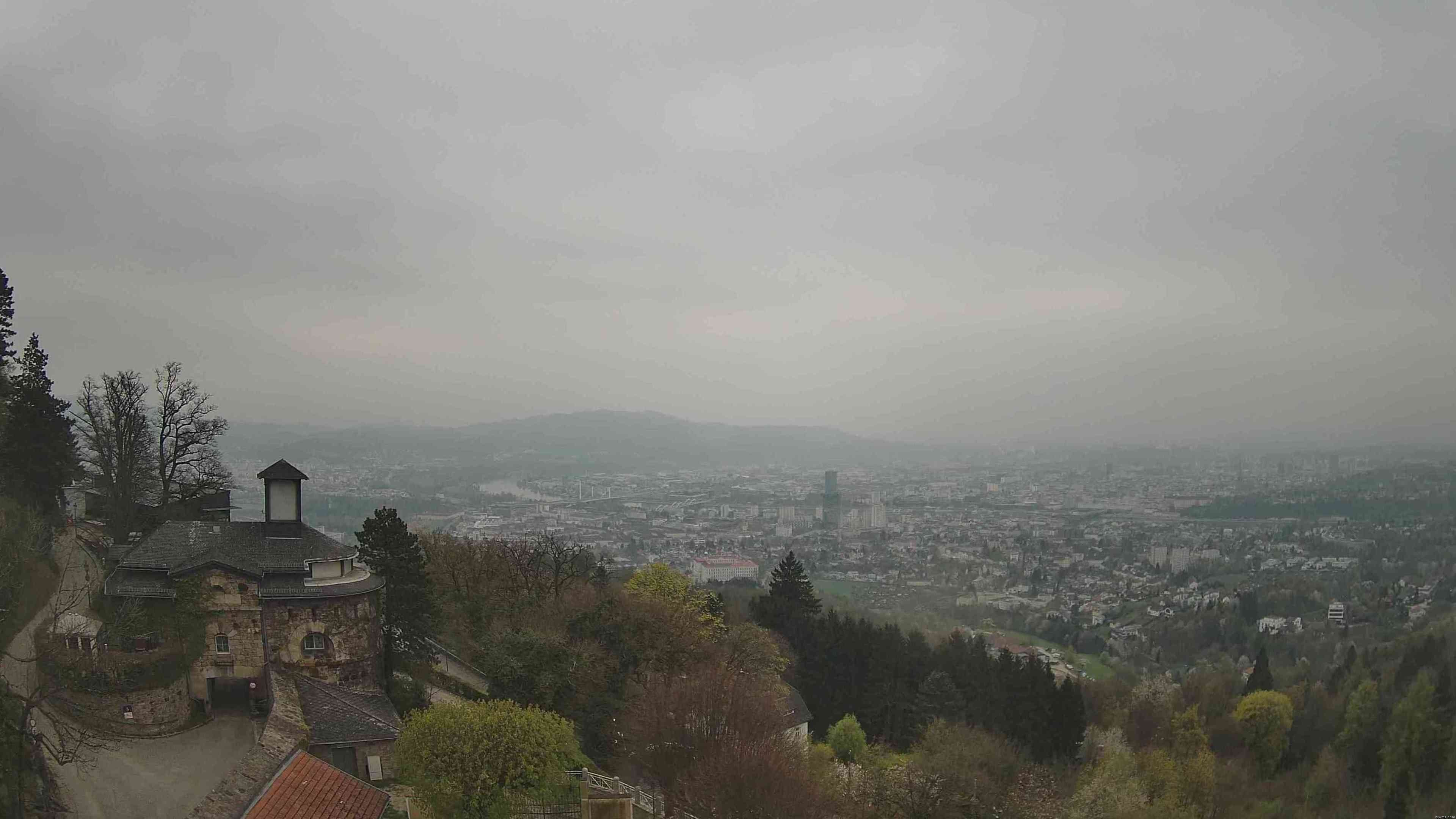 Archiv Foto Webcam Linz: Hauptplatz und Altstadt