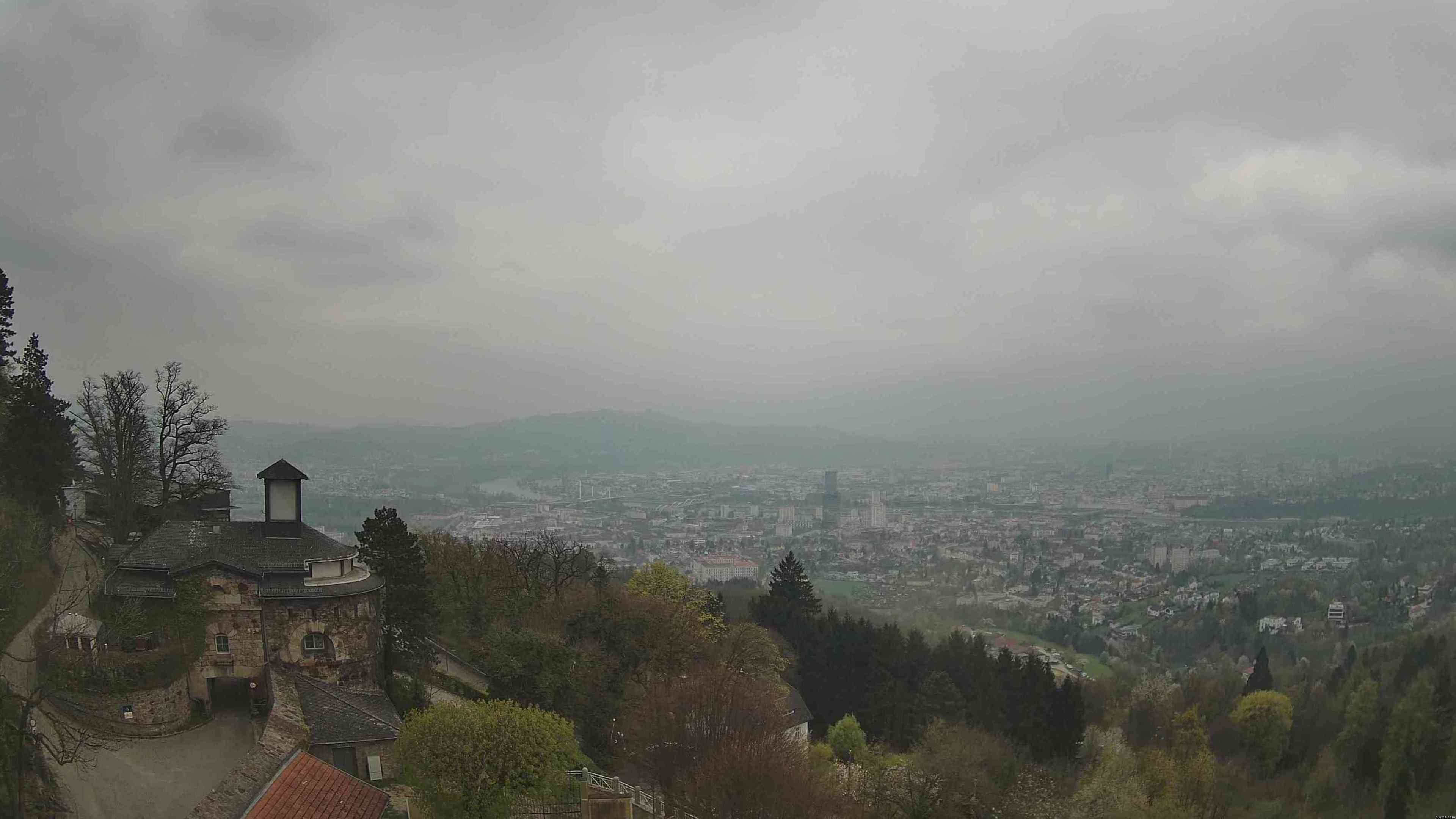 Archiv Foto Webcam Linz: Hauptplatz und Altstadt