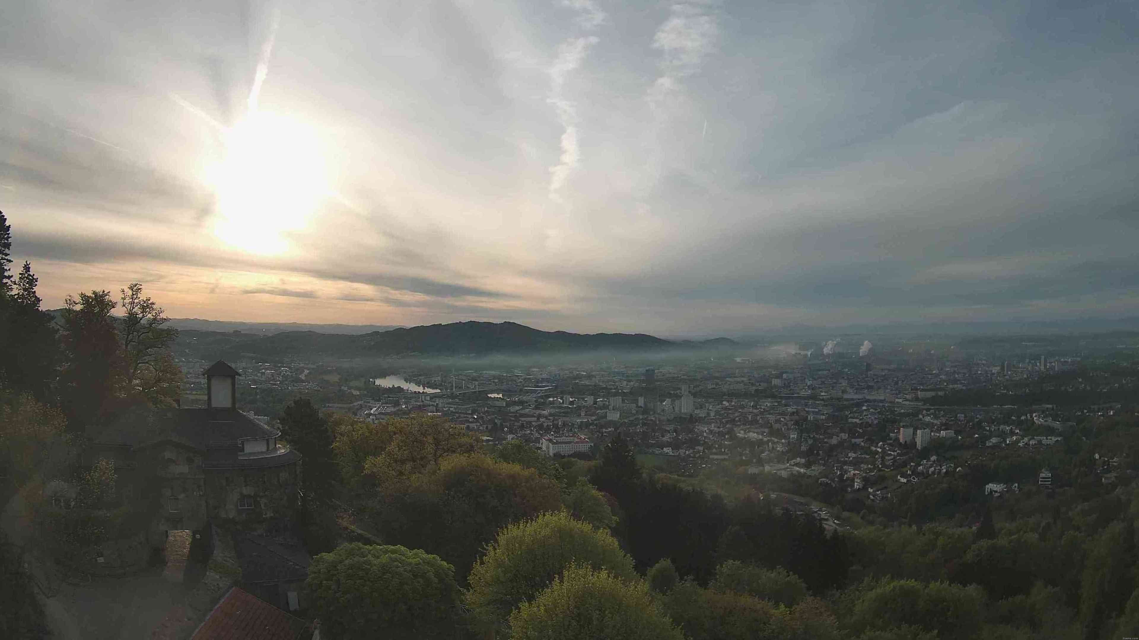 Archiv Foto Webcam Linz: Hauptplatz und Altstadt