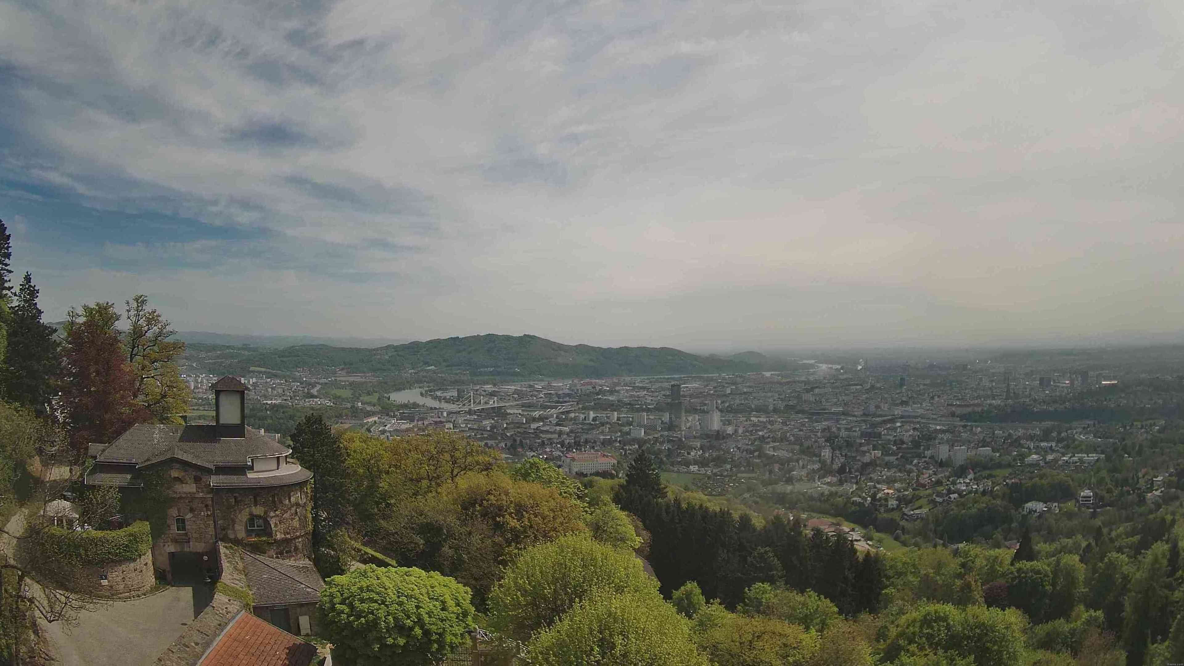 Archiv Foto Webcam Linz: Hauptplatz und Altstadt