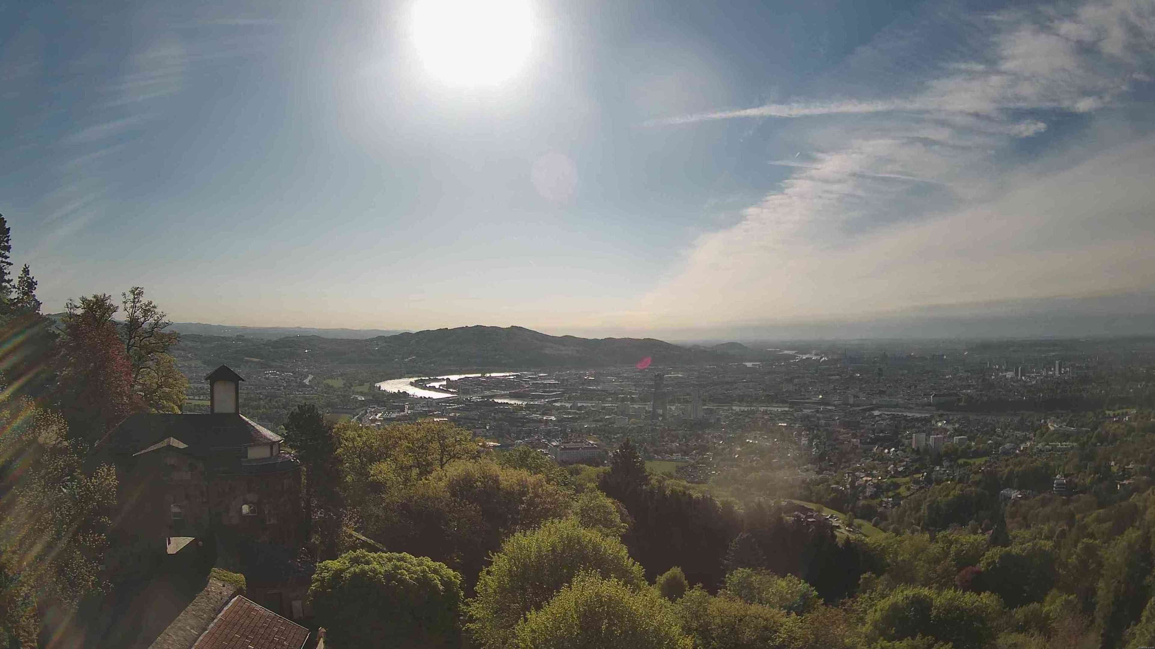 Archiv Foto Webcam Linz: Hauptplatz und Altstadt